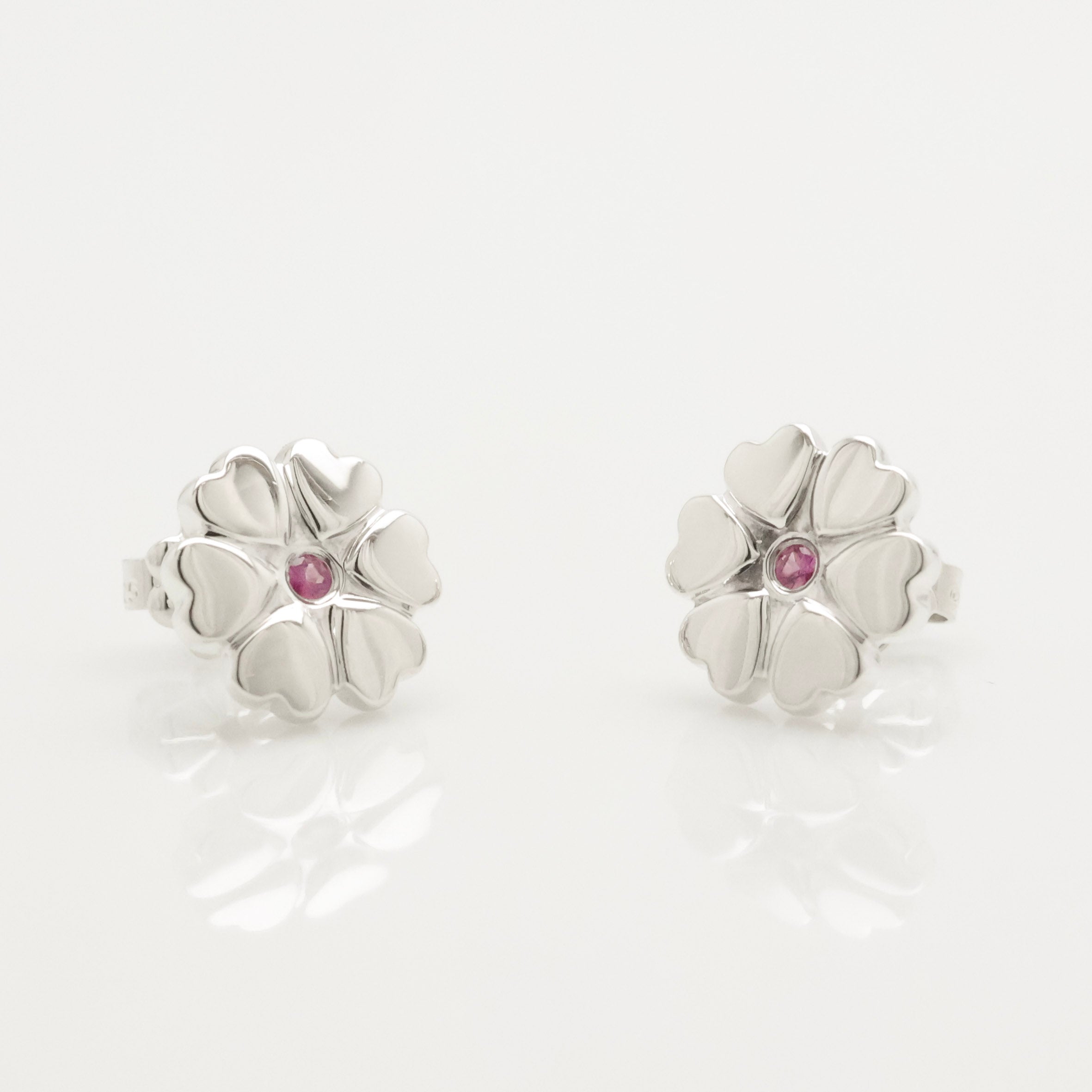 TIFFANY&Co. クラウン オブ ハート ピンク サファイア 1P パロマピカソ ピアス AG925