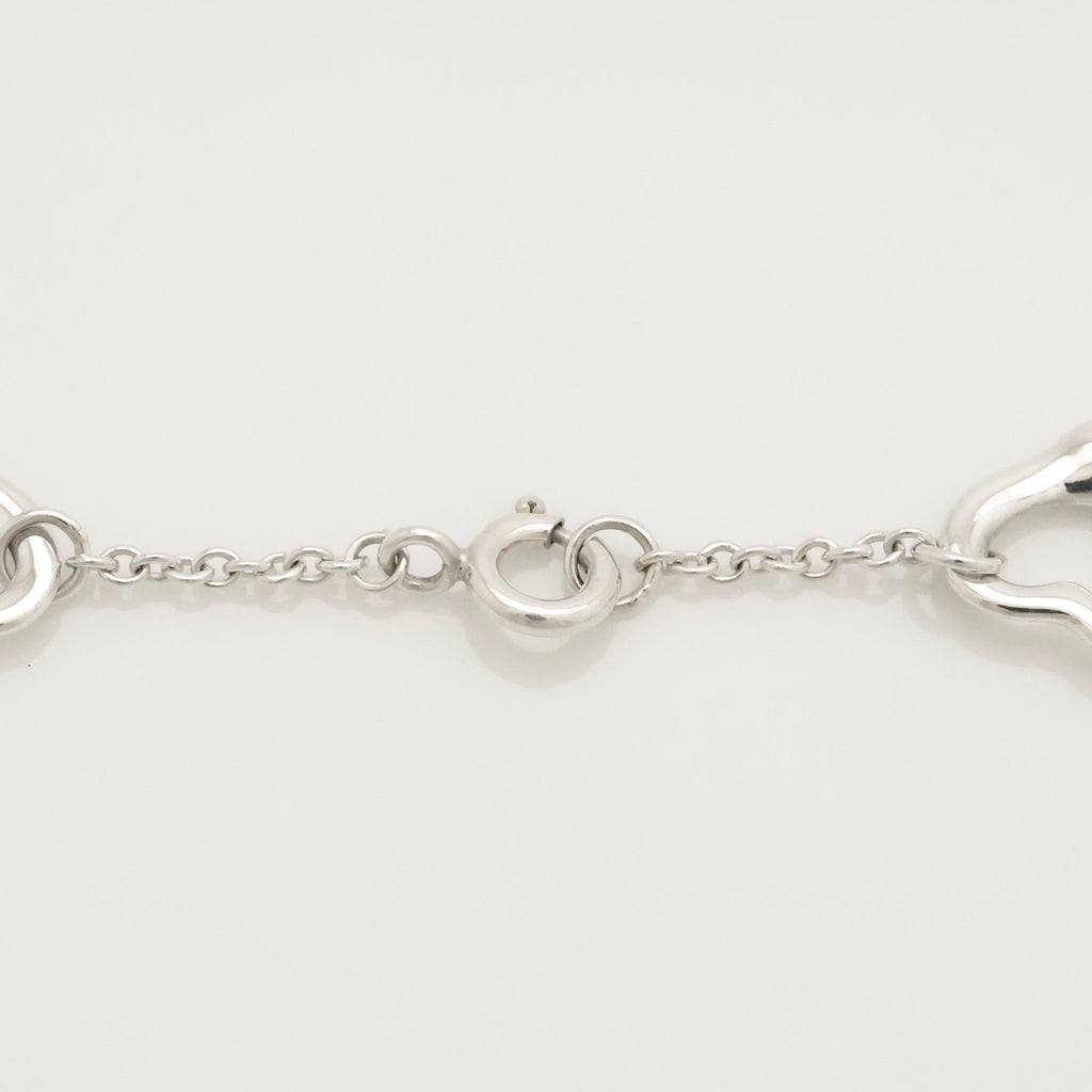 TIFFANY&Co. ファイブ トリプル オープンハート エルサペレッティ ブレスレット AG925