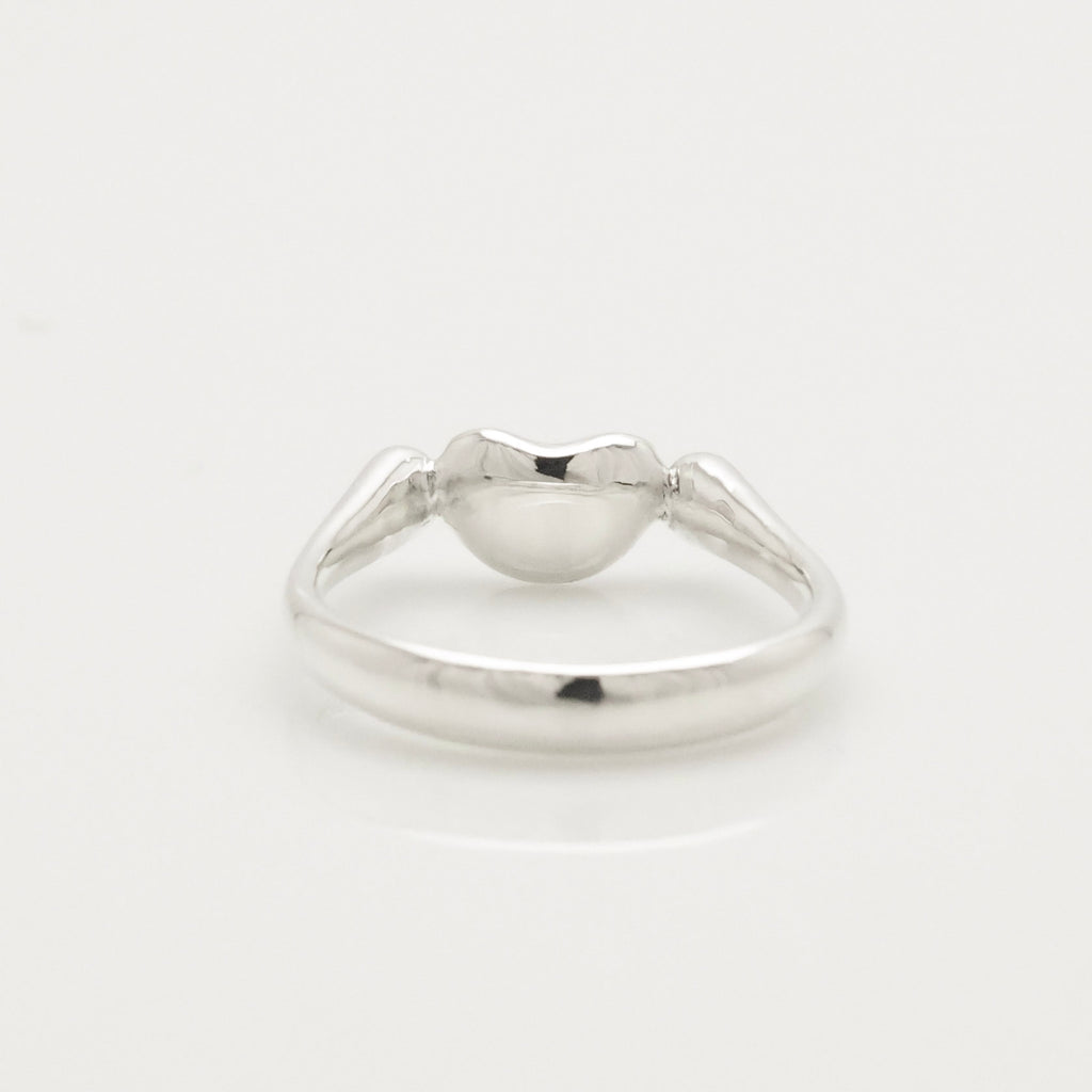 Tiffany & Co. Elsa Peretti Bean Ring Sterling Silver 925 