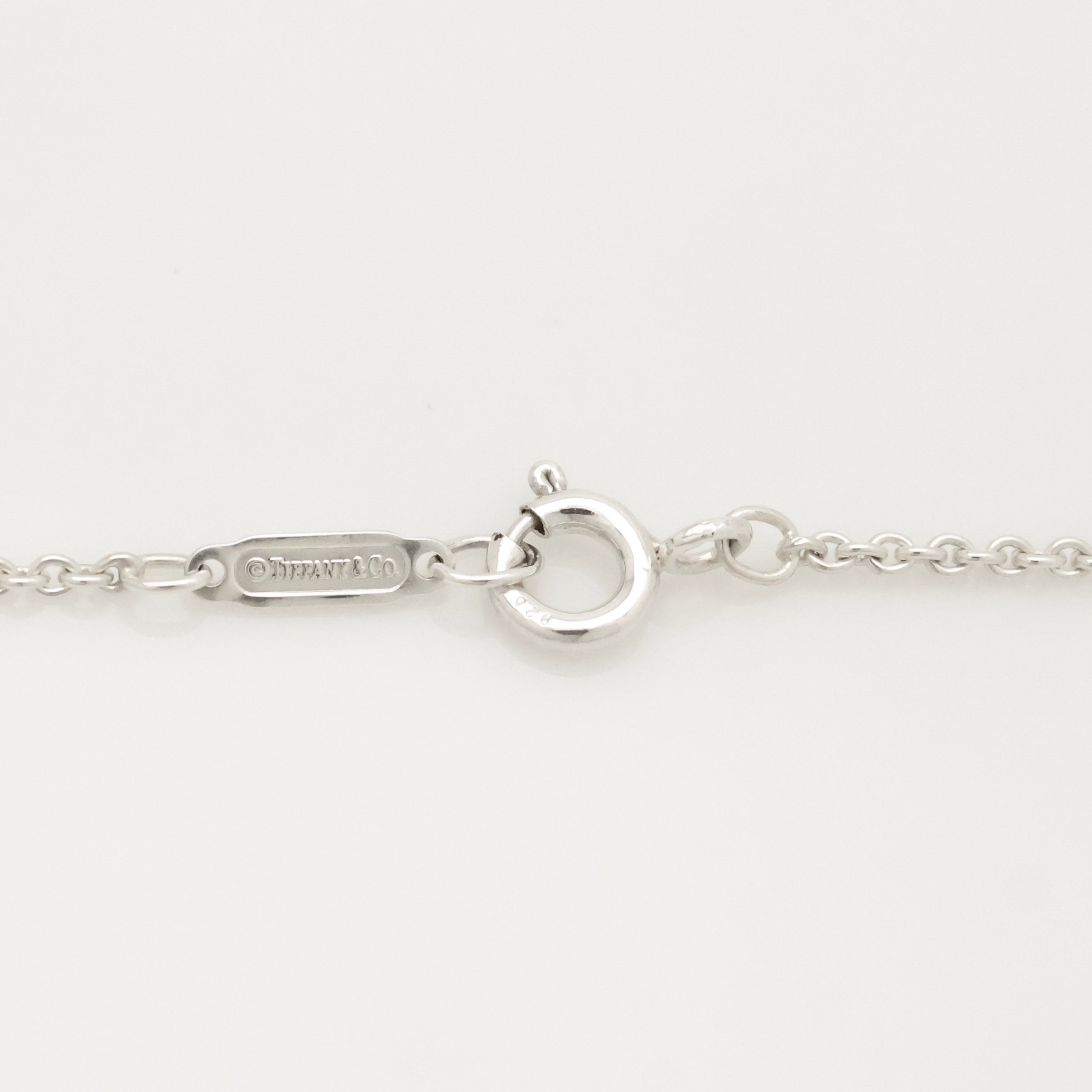 Tiffany & Co. 1837 Round Circle Necklace Sterling Silver 925