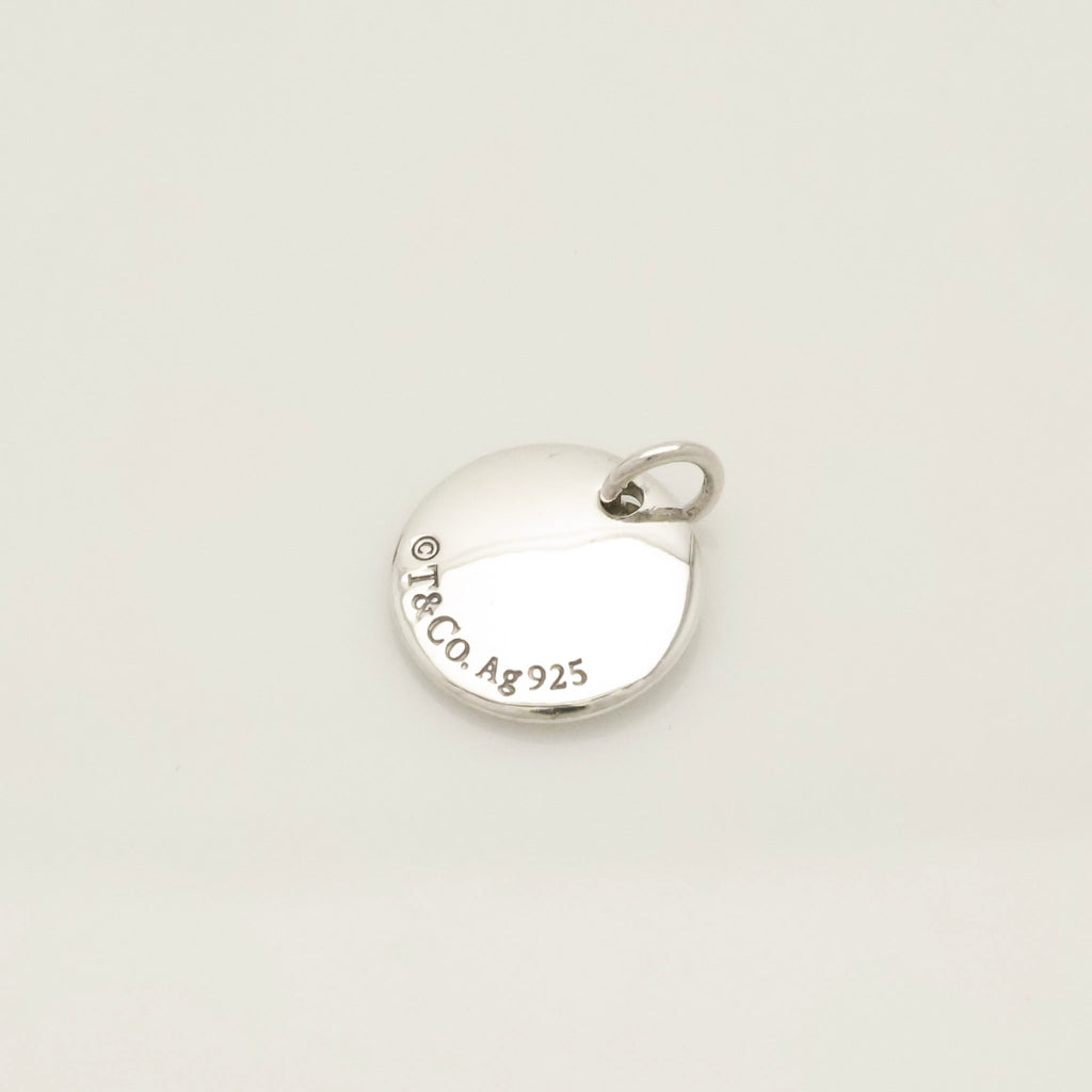 TIFFANY&Co. ノーツ レター アルファベット イニシャル A ディスク チャーム AG925