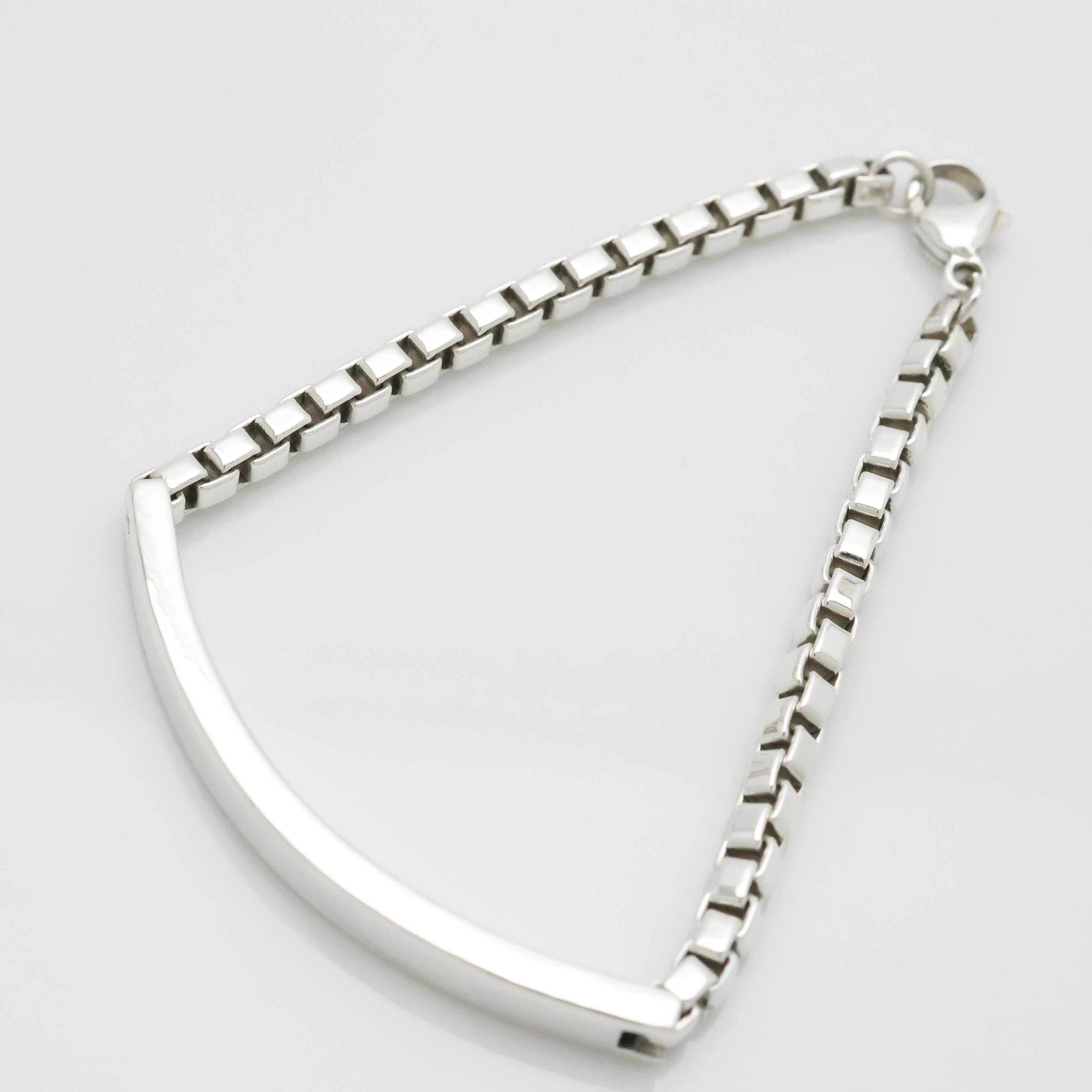 TIFFANY&Co. ベネチアン リンク ID ブレスレット AG925