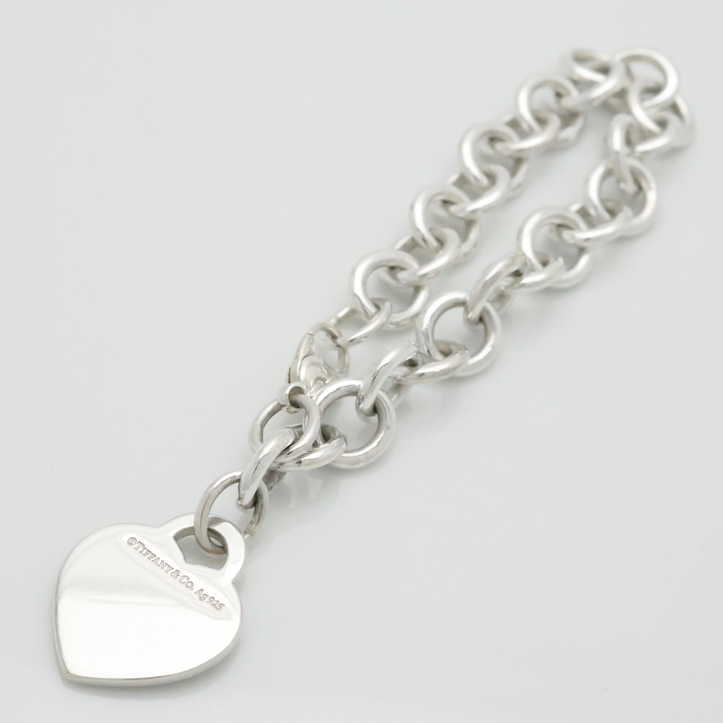 TIFFANY&Co. リターントゥ ティファニー ハート タグ チェーン ブレスレット AG925