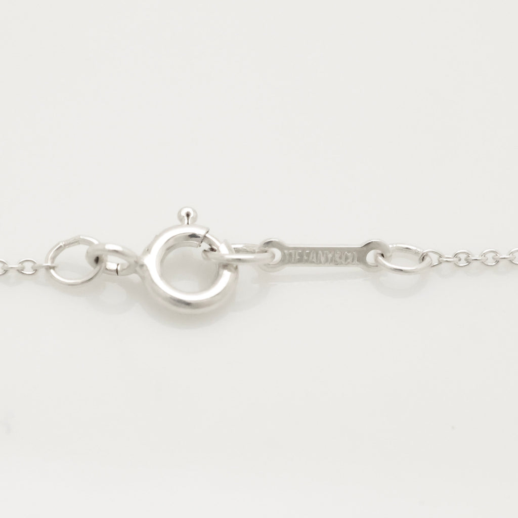  Tiffany & Co. Peretti Large  Bean Necklace  Sterling Silver 925 