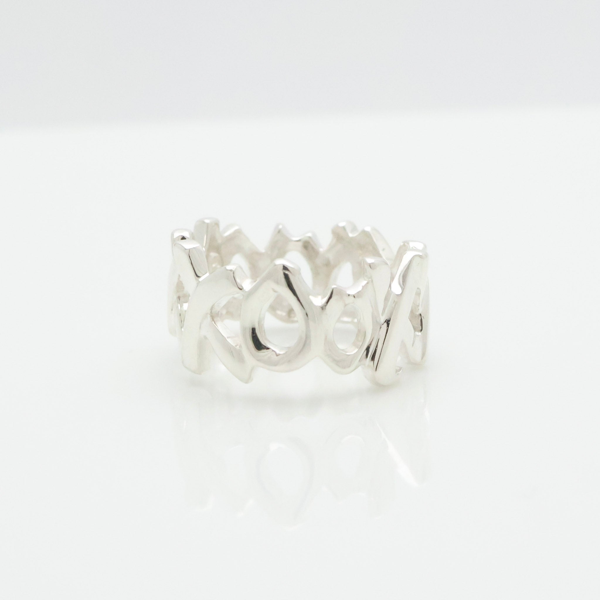 TIFFANY&Co. パロマ・ピカソ ラブ＆キス リング 12号 AG925