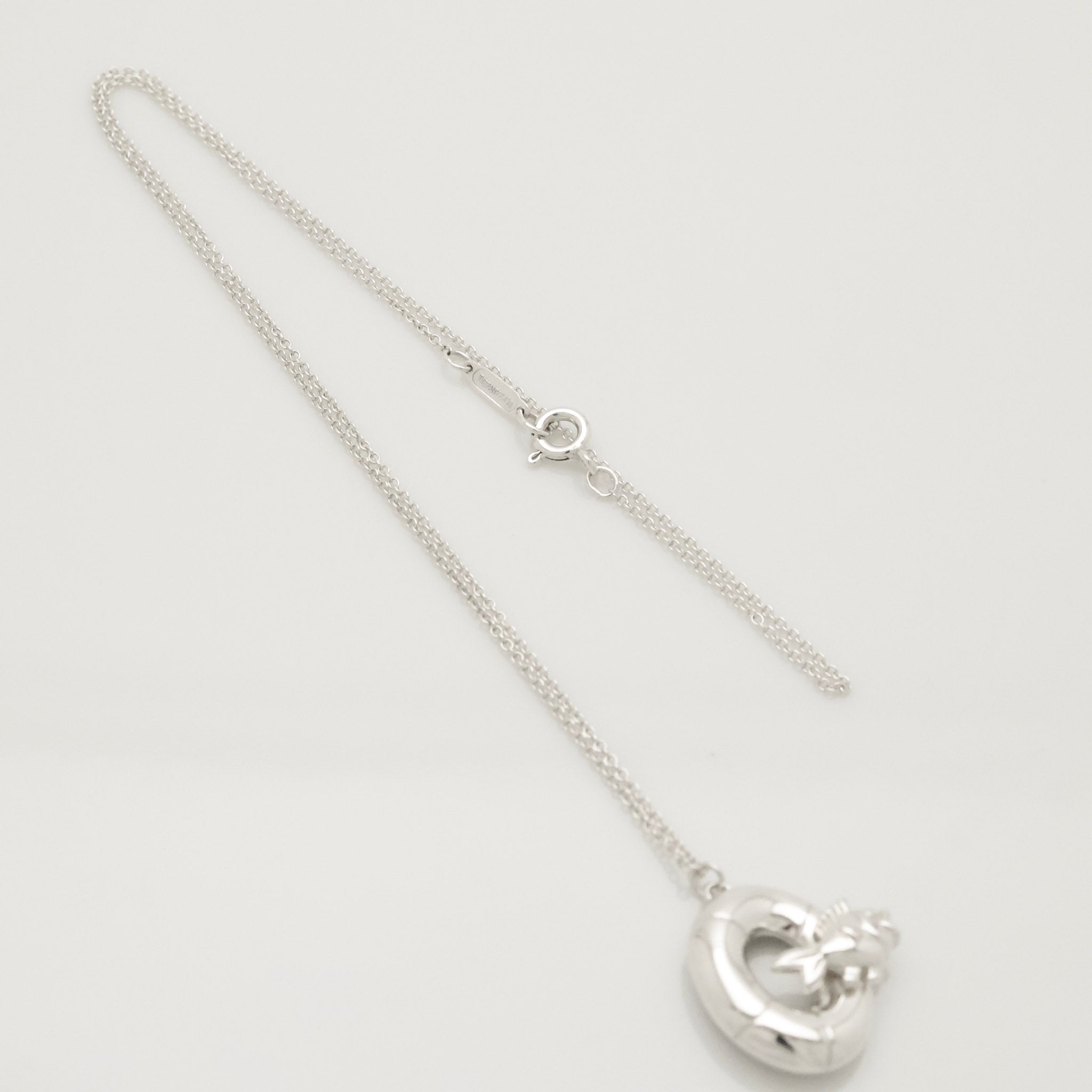 TIFFANY&Co. スイム フィッシュ リング ネックレス AG925