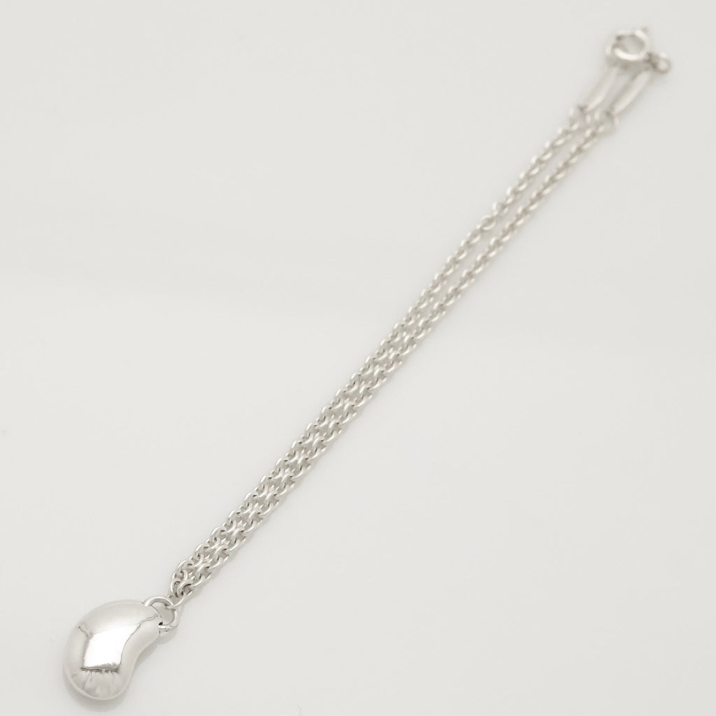 Tiffany & Co. Sterling Silver 925 Elsa Peretti  Bean Bracelet 