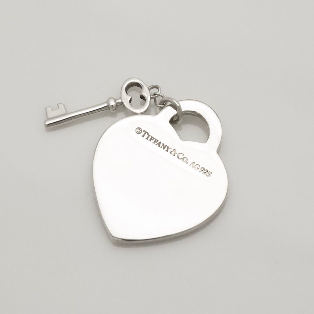 TIFFANY&Co. リターン トゥ ティファニー ハート タグ キー ペンダント チャーム AG925
