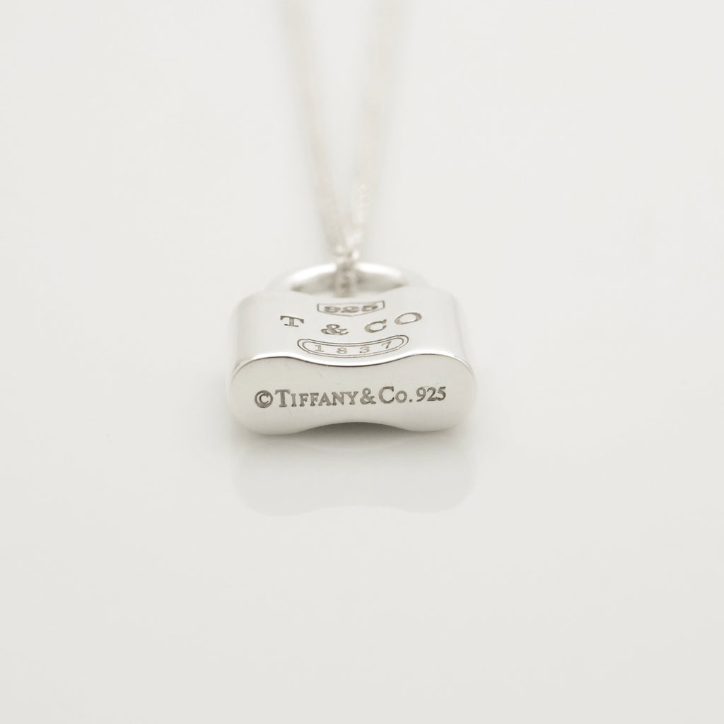 TIFFANY&Co. 1837 カデナ ロック チャーム ネックレス AG925
