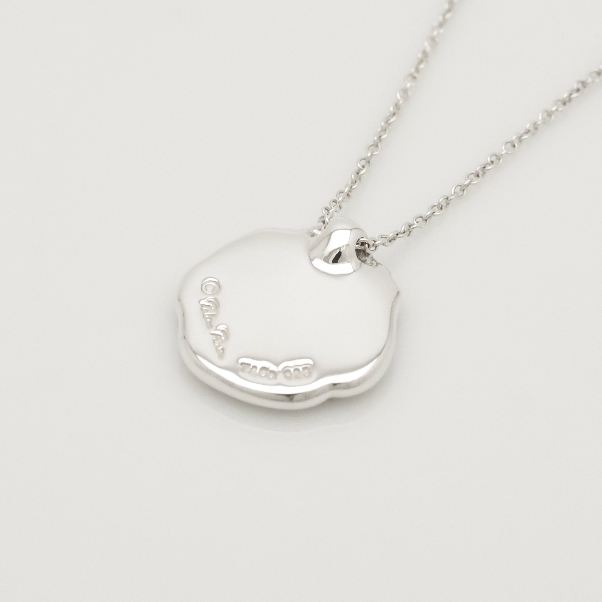 Tiffany & Co. Picasso Kiss X Sealing Stamp Necklace Sterling Silver 925