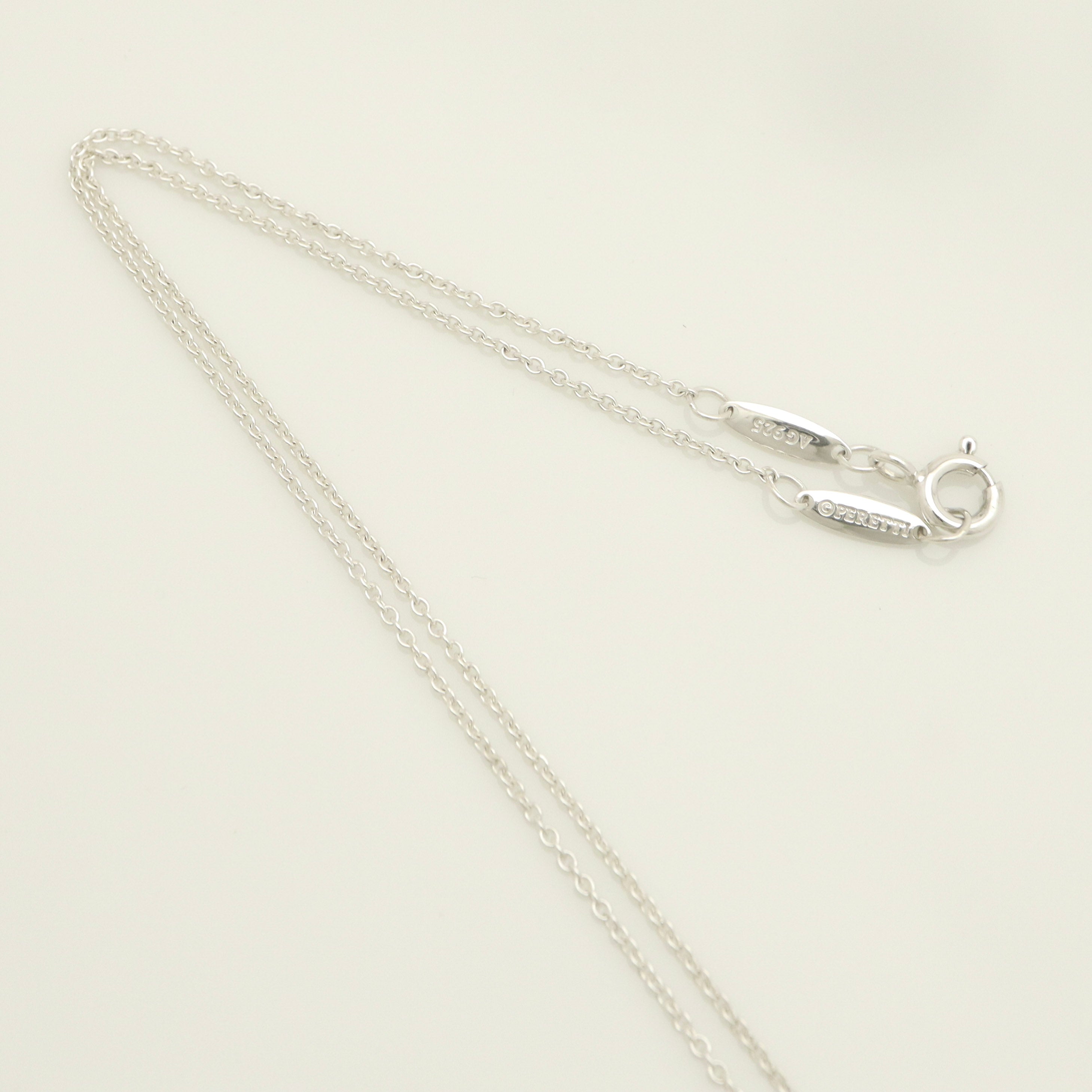 TIFFANY&Co.  バイザヤード ダイヤモンド 1P エルサペレッティ ネックレス AG925