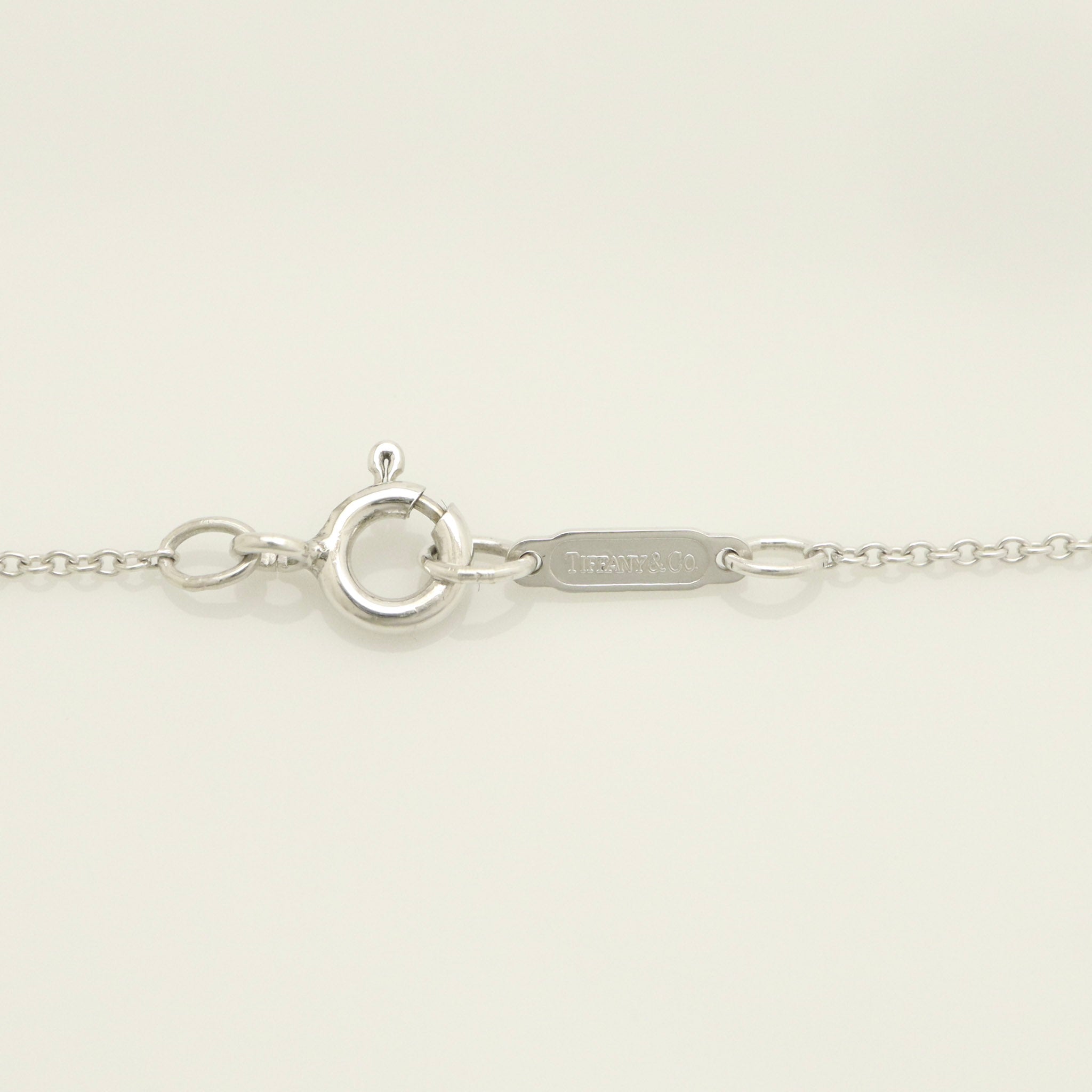 Tiffany & Co. Rare Bow Ribbon Necklace Pendant  Sterling Silver 925 