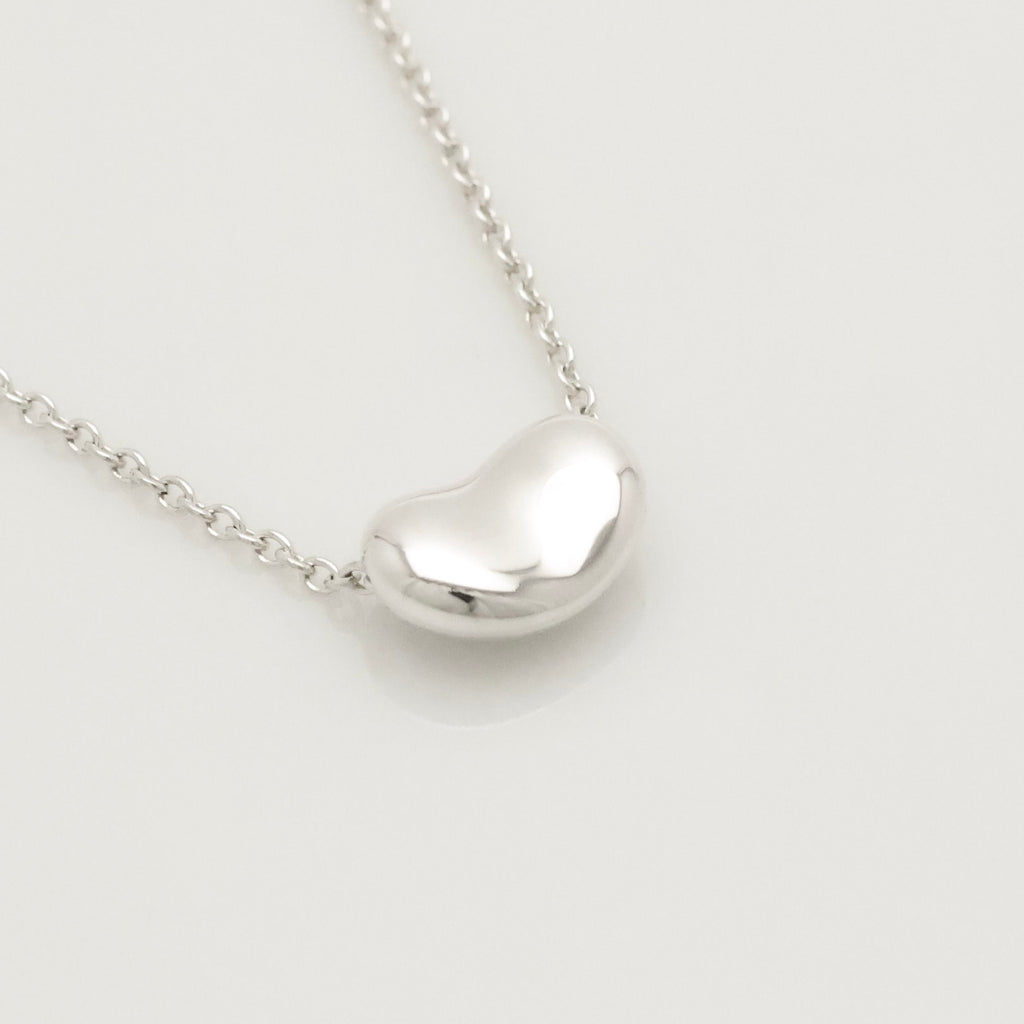  Tiffany & Co. Peretti Mini  Bean Necklace  Sterling Silver 925 