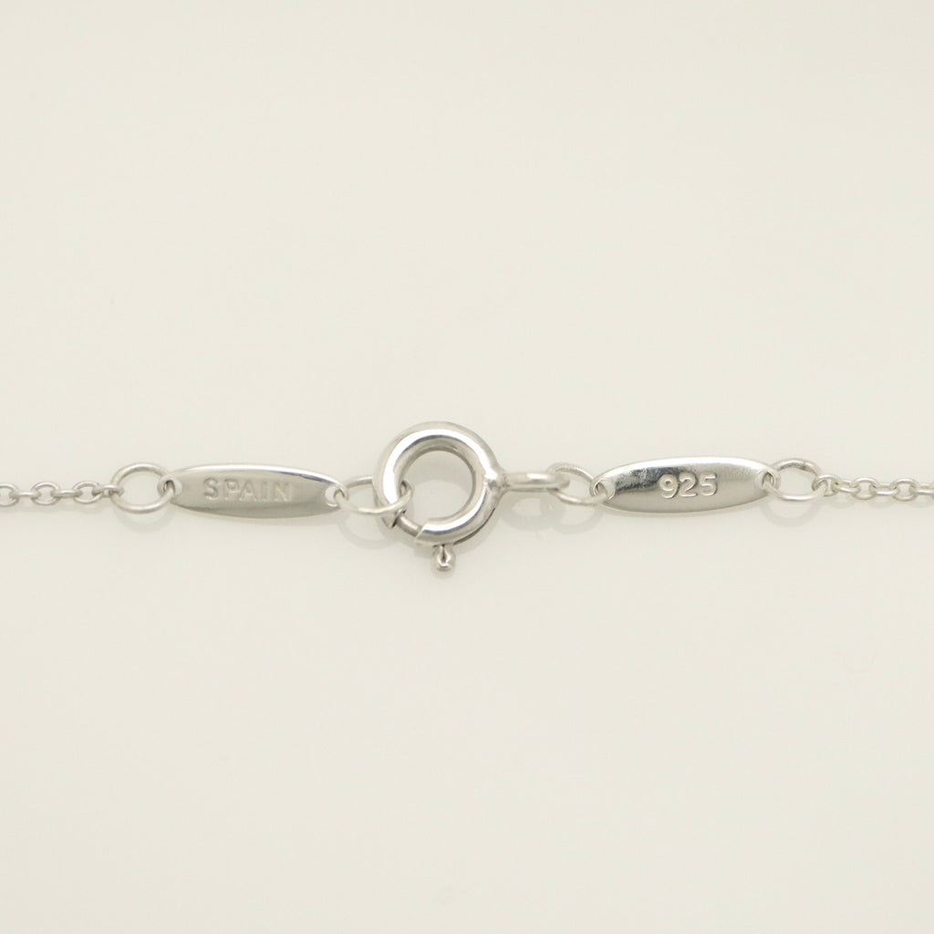 Tiffany & Co. Open Heart 16mm Pendant Necklace  Sterling Silver 925