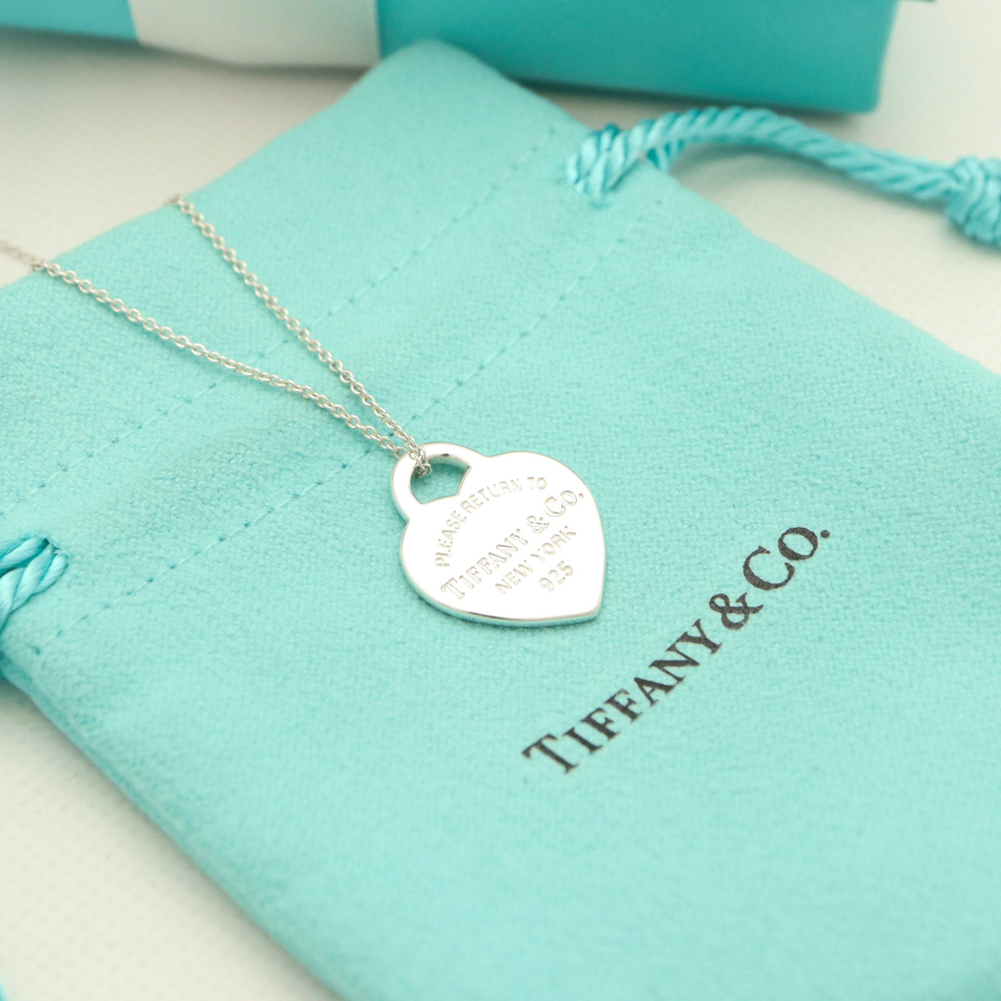 TIFFANY&Co. リターントゥ ティファニー ハート タグ ネックレス AG925