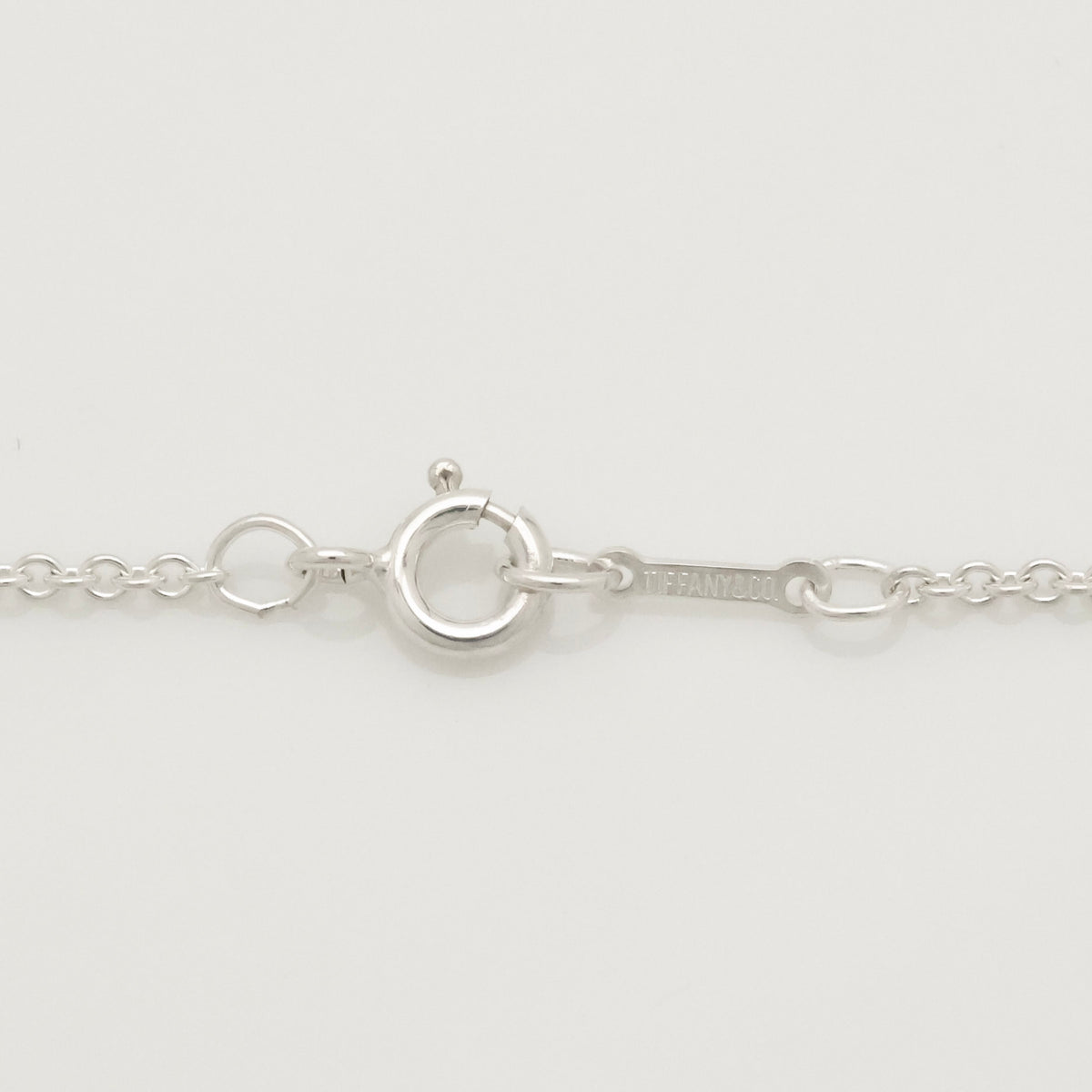  Tiffany & Co. Peretti Large Bean Necklace Sterling Silver 925 