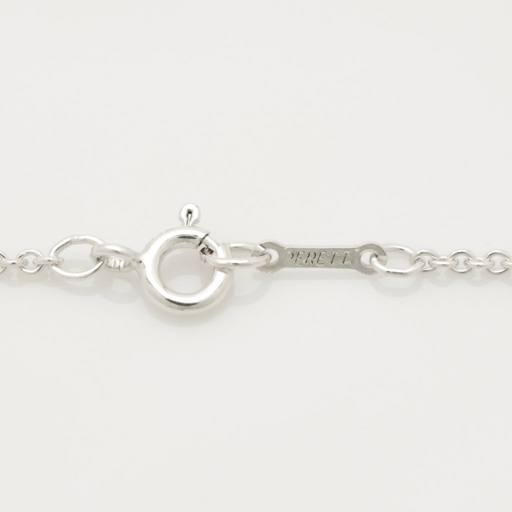  Tiffany & Co. Peretti Large Bean Necklace Sterling Silver 925 