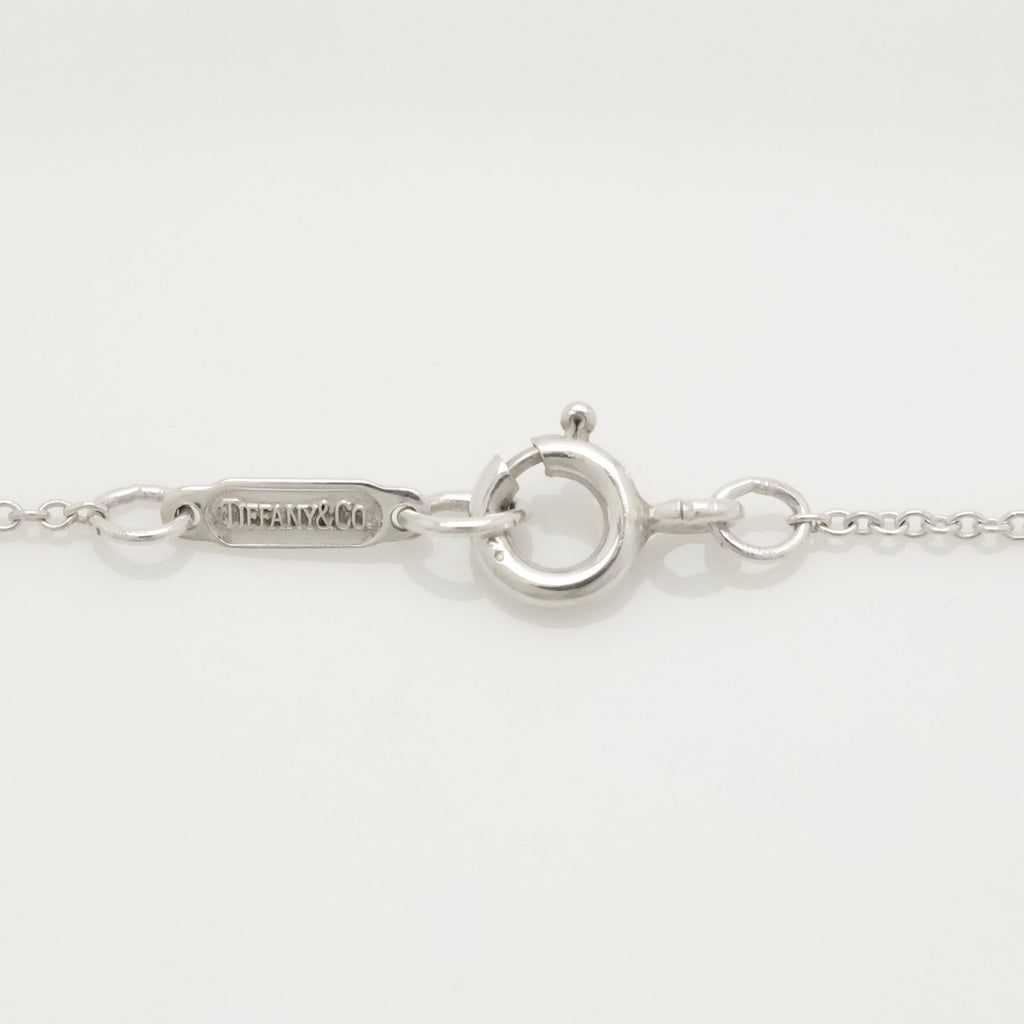 Tiffany & Co. Signature Cross Pendant Necklace Sterling Silver 925 