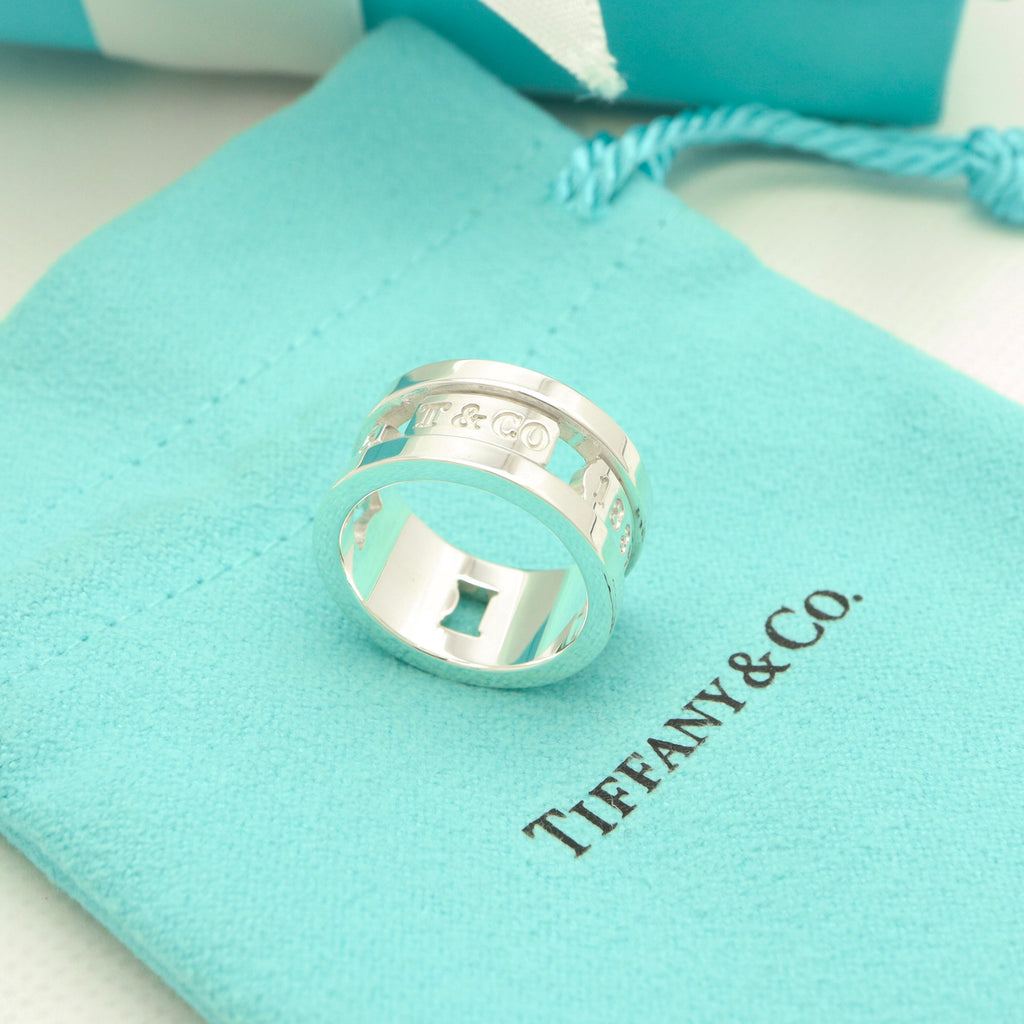 TIFFANY&Co. 1837 エレメント ワイド リング 9 号 AG925