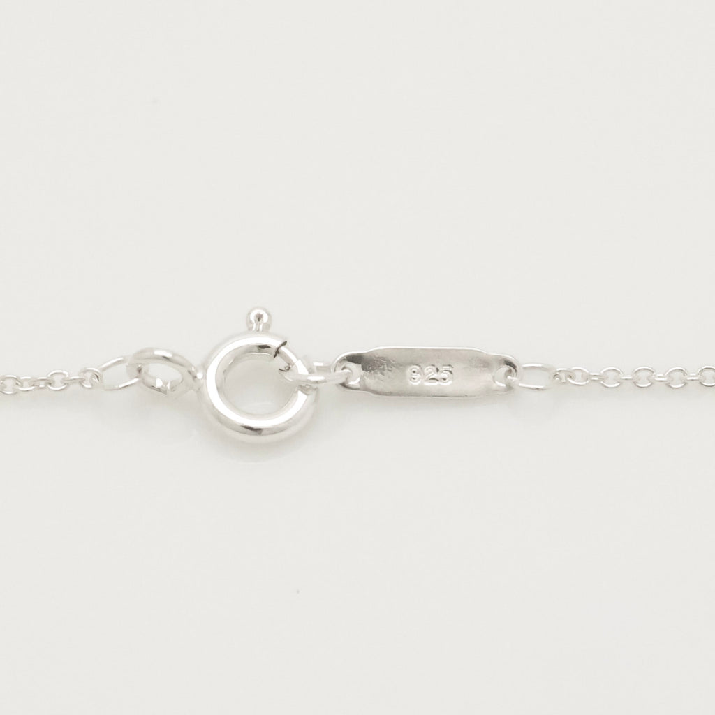 Tiffany & Co. Stencil Star Cutout Circle Necklace Sterling Silver 925 