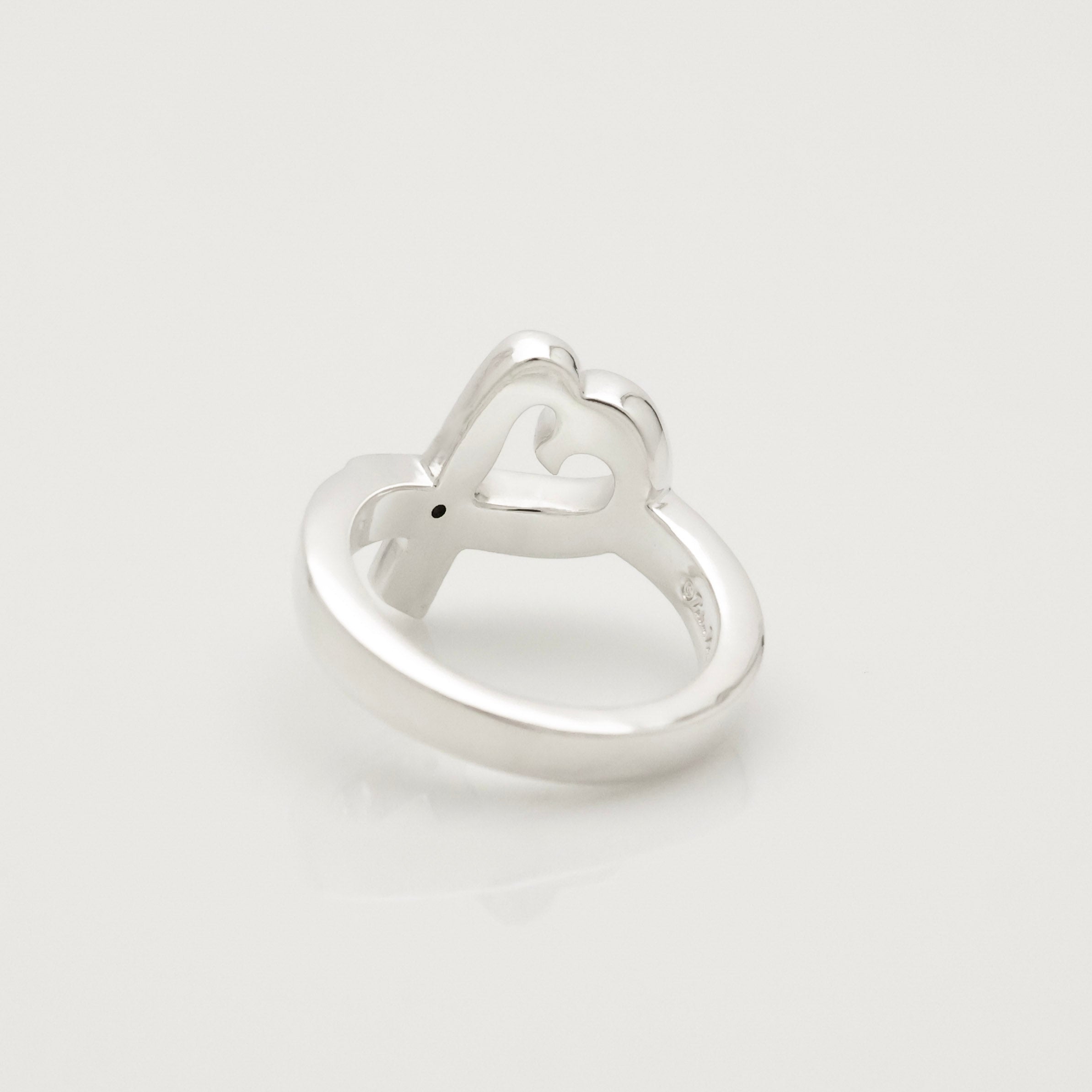 TIFFANY&Co. ラビングハート パロマピカソ 1P ダイヤモンド リング 10 号 AG925