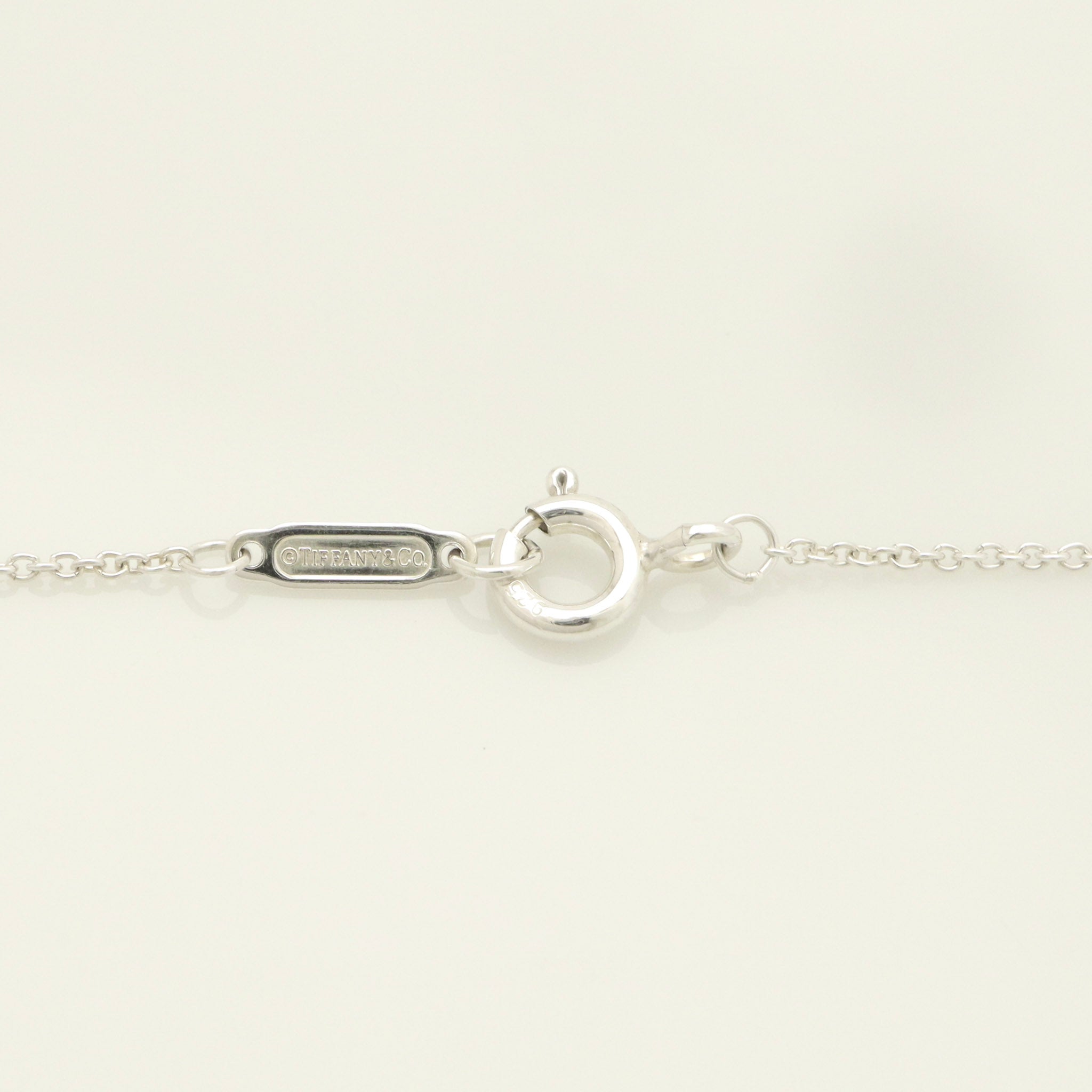 TIFFANY&Co. オープン アトラス メダリオン サークル ネックレス AG925
