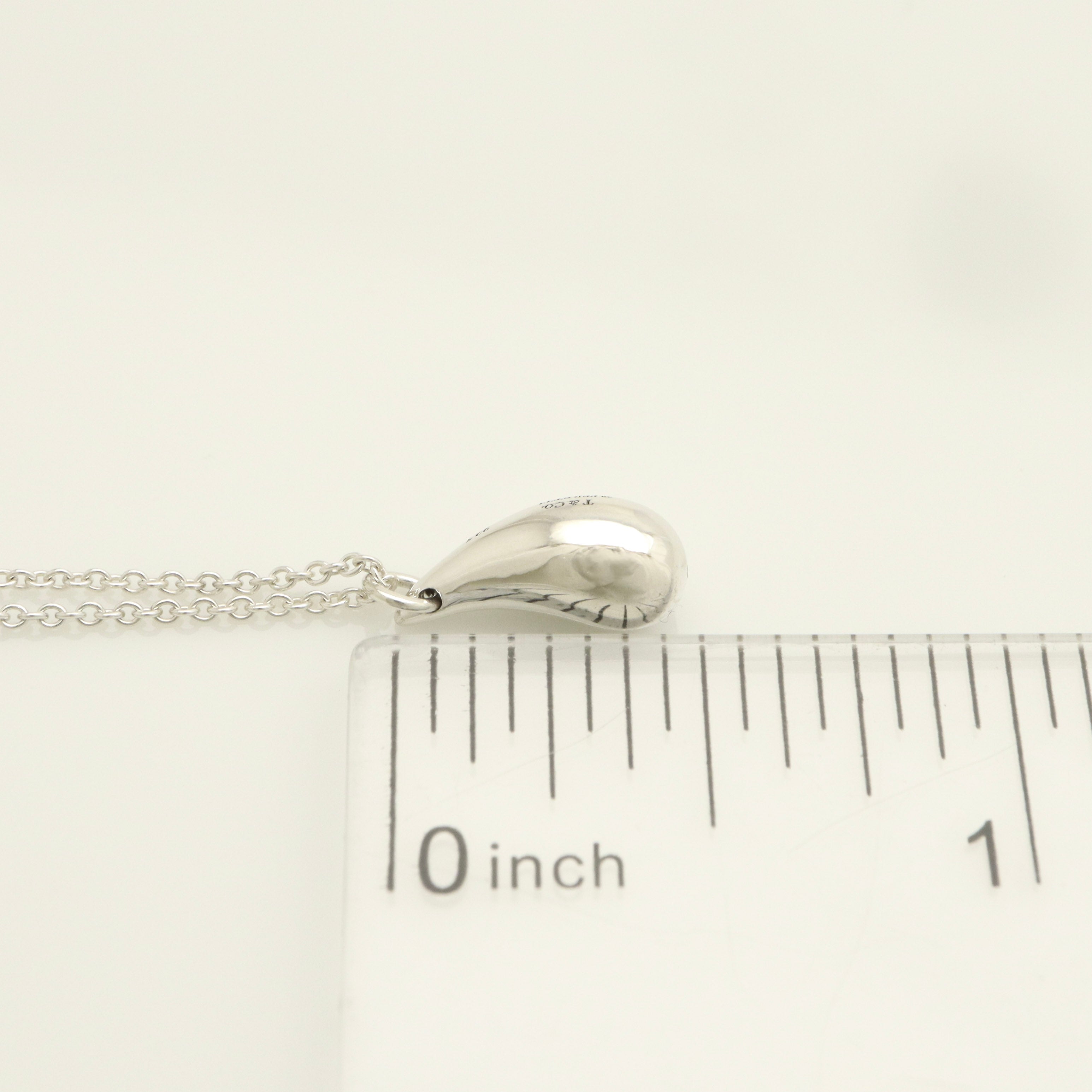 TIFFANY&Co. ティアドロップ エルサペレッティ ネックレス AG925