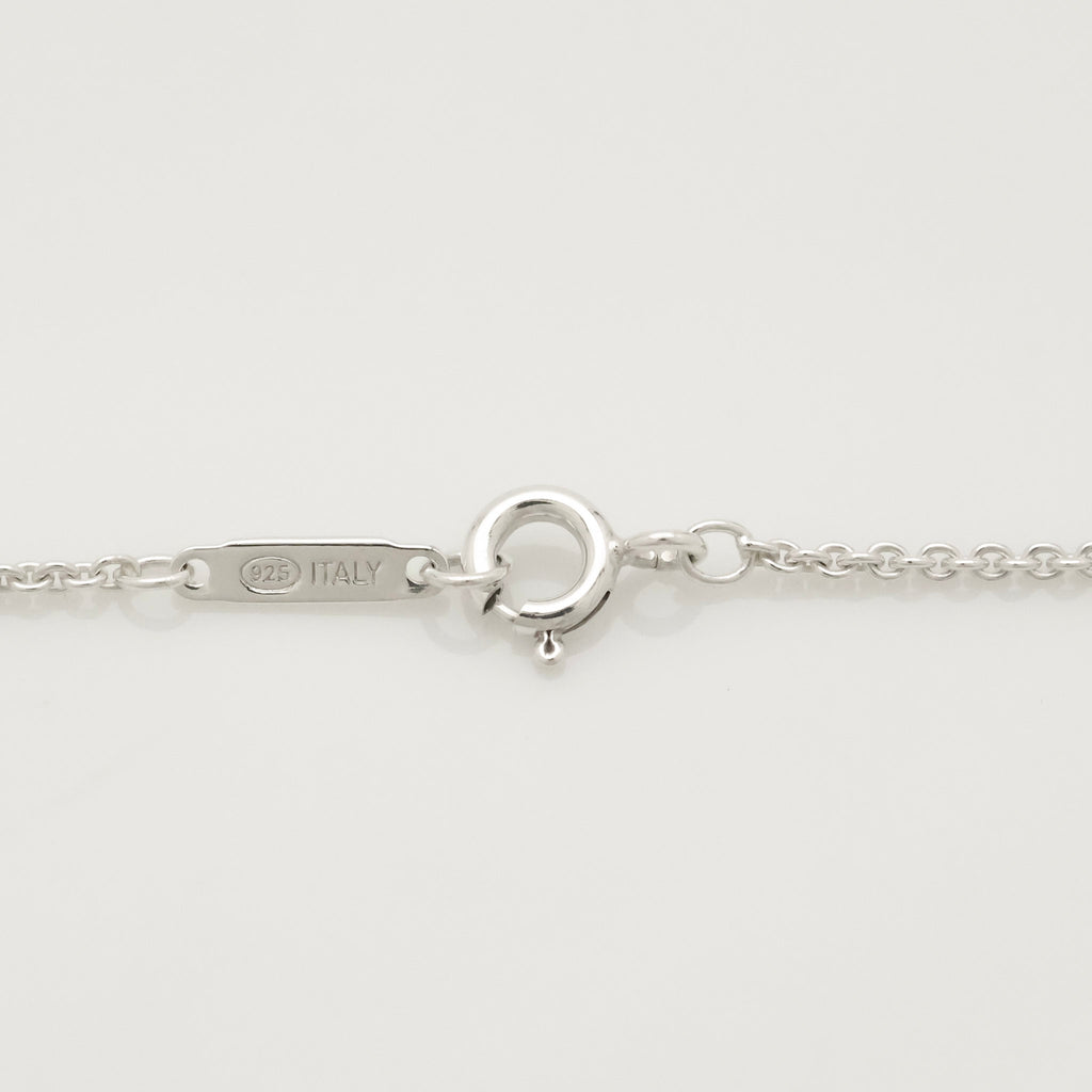  Tiffany & Co. Atlas Cube Necklace Pendant  Sterling Silver  925 