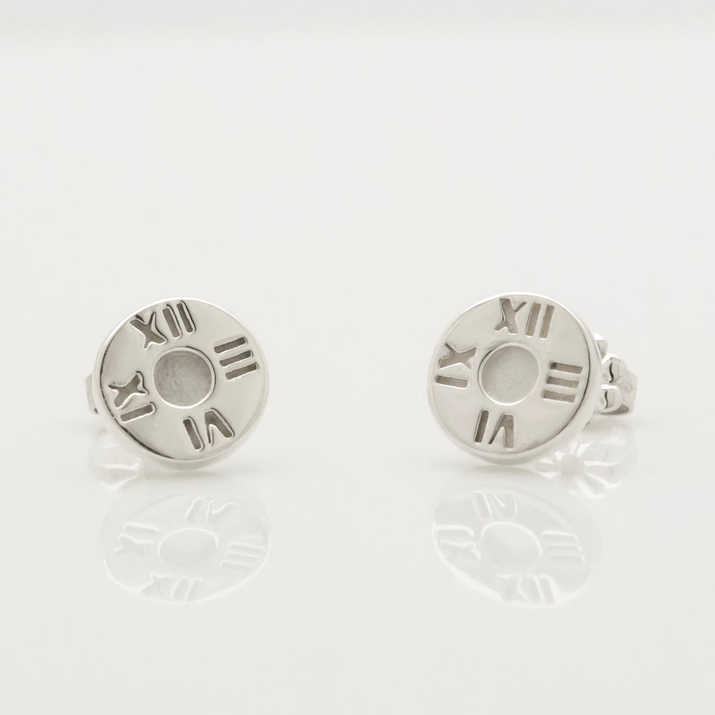 TIFFANY&Co. アトラス ピアスド サークル スタッド ピアス AG925