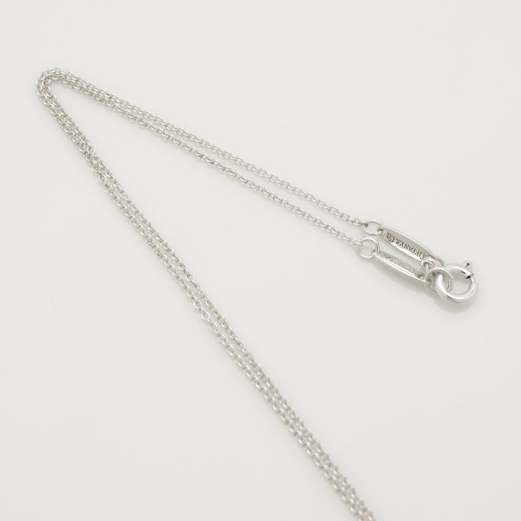  Tiffany & Co. Eternal Circle Necklace Pendant  Sterling Silver 925