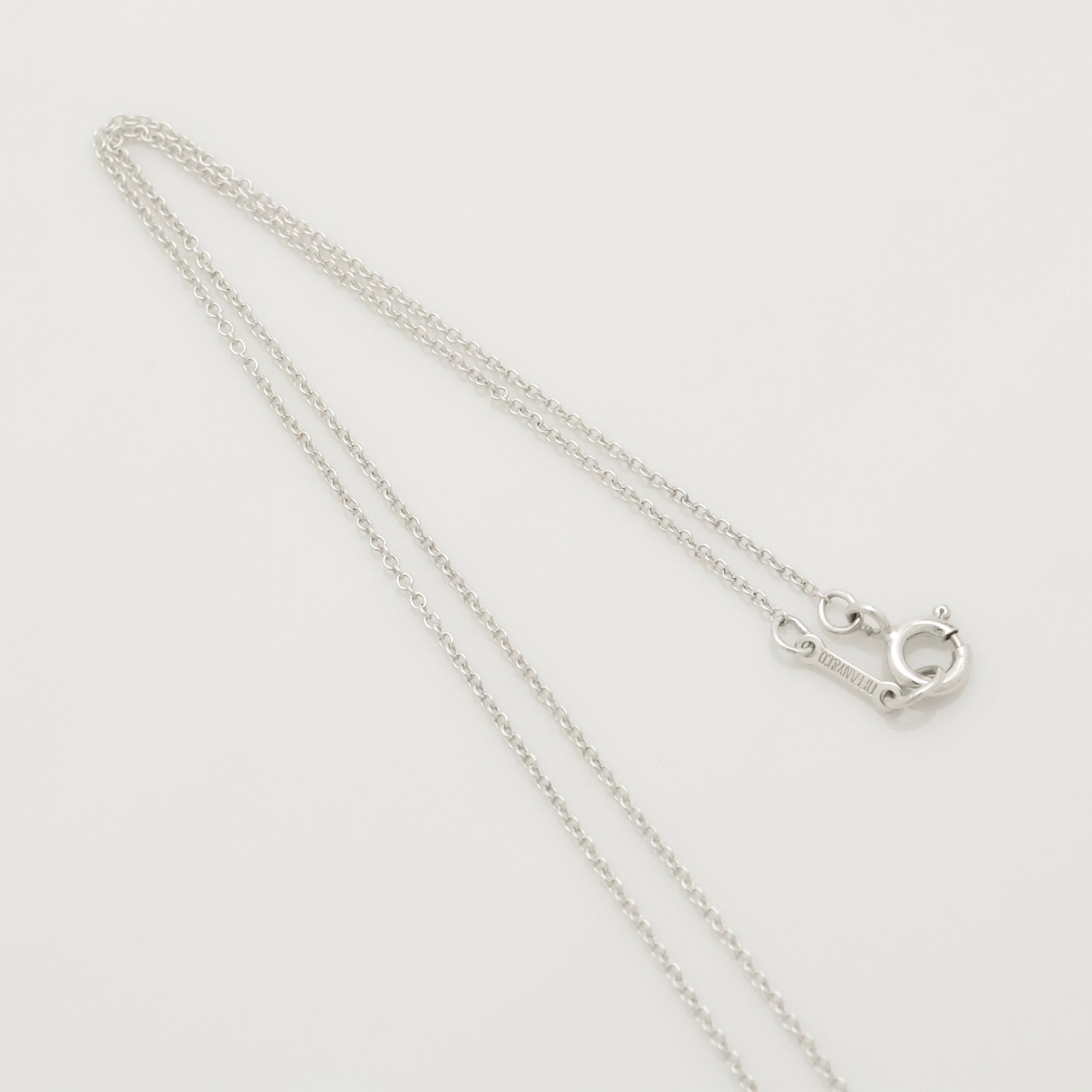 TIFFANY&Co. ダブル ループ エルサペレッティ ネックレス AG925