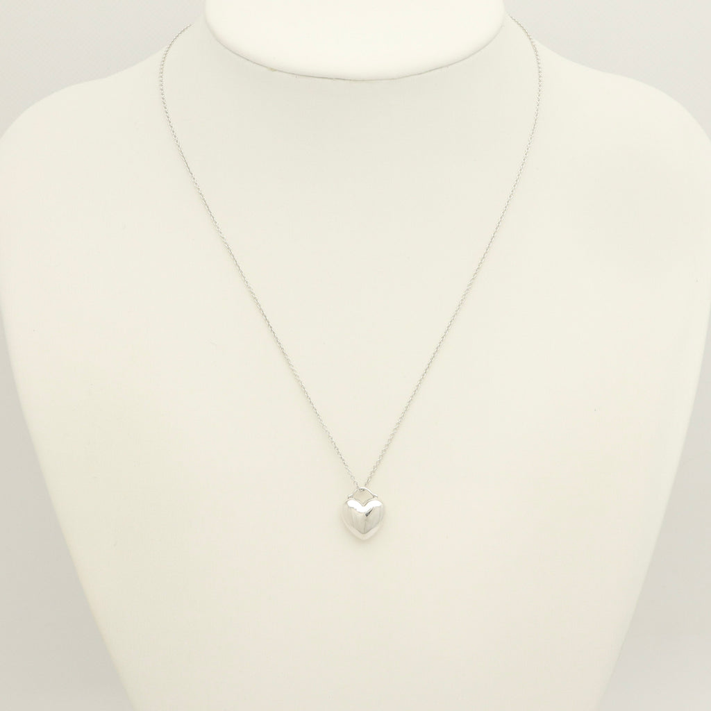 TIFFANY&Co. ドロップ ハート ネックレス AG925