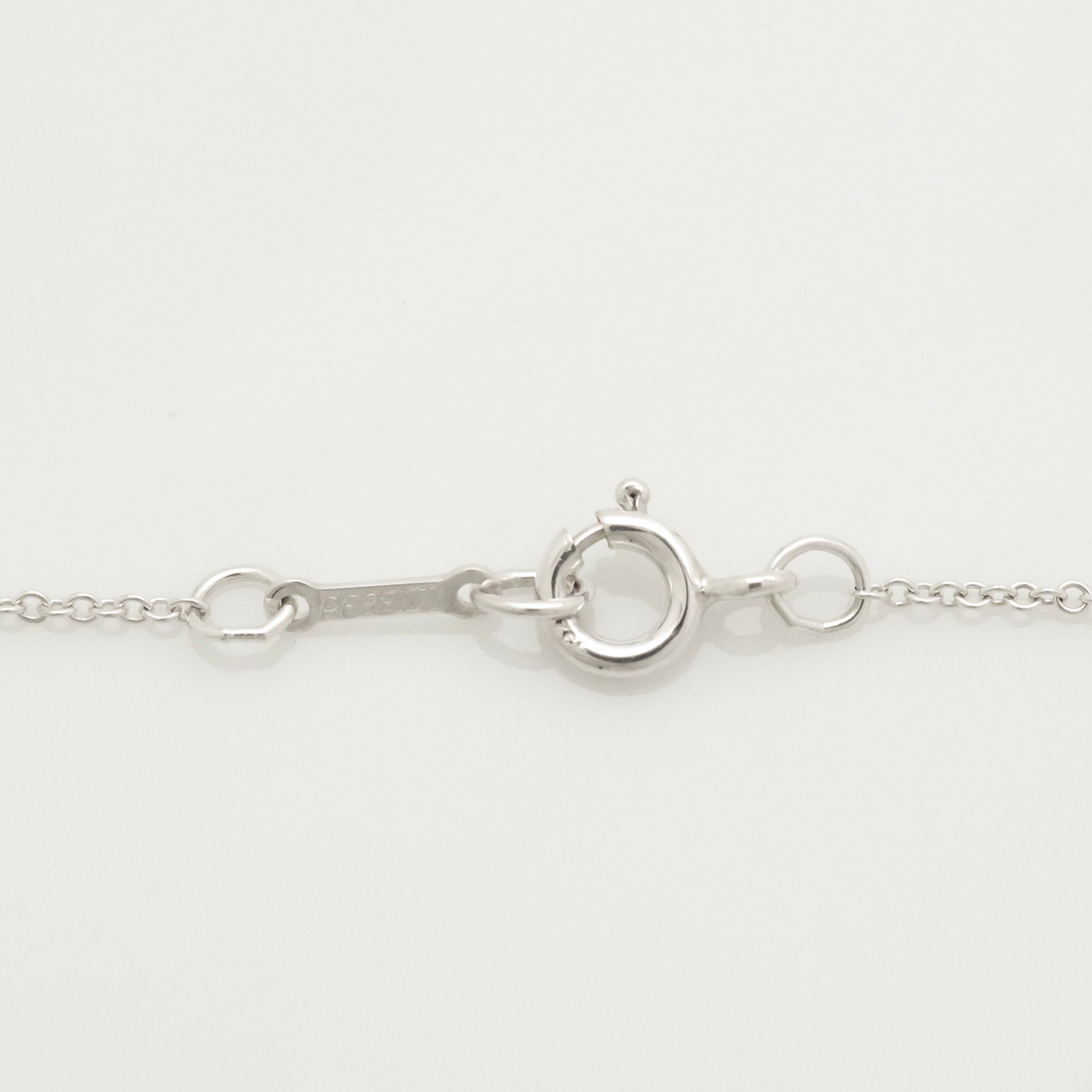 TIFFANY&Co. オープン クロス インフィニティ エルサペレッティ ネックレス AG925