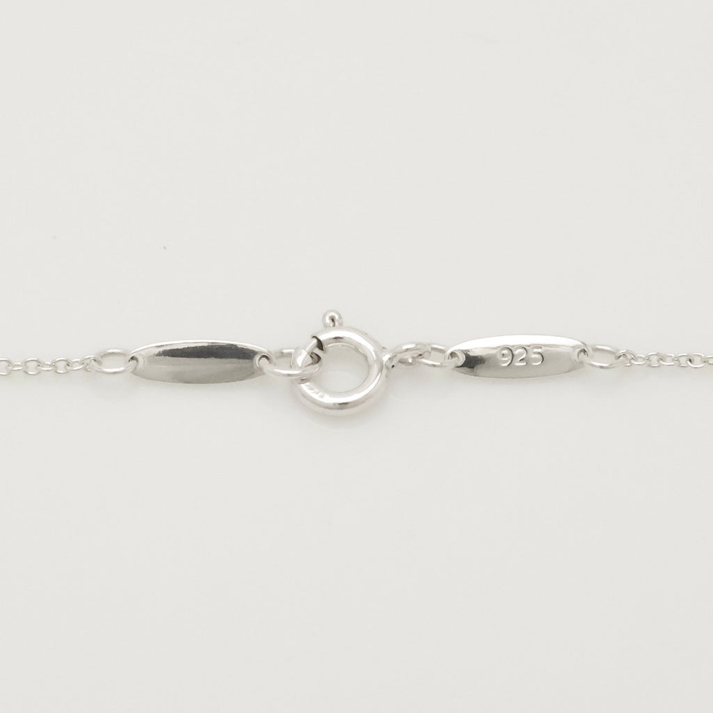 Tiffany & Co. Quadrifoglio Four Leaf Clover Necklace Sterling Silver 925