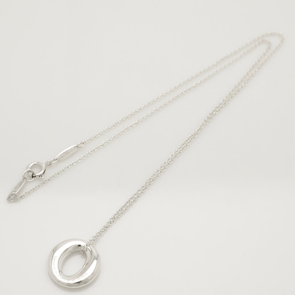 Tiffany & Co. Peretti Small Sevillana Necklace Sterling Silver 925