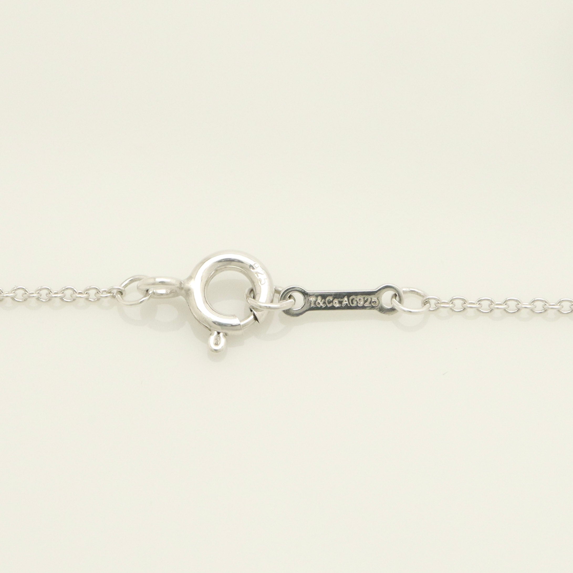 GIFT*Tiffany & Co. Picasso Olive Leaf Vine Necklace Pendant Sterling Silver 925 