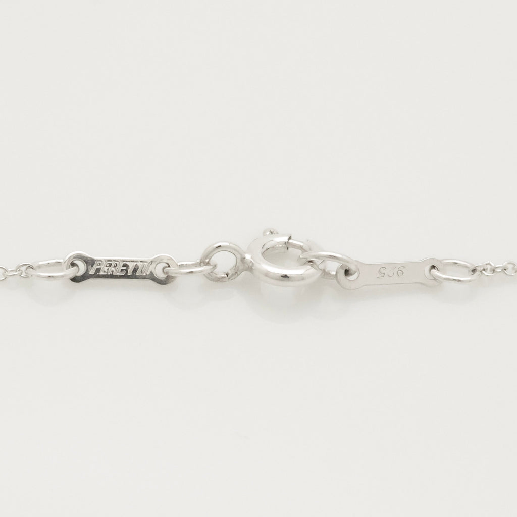 Tiffany & Co. Open Heart 16mm Pendant Necklace  Sterling Silver 925