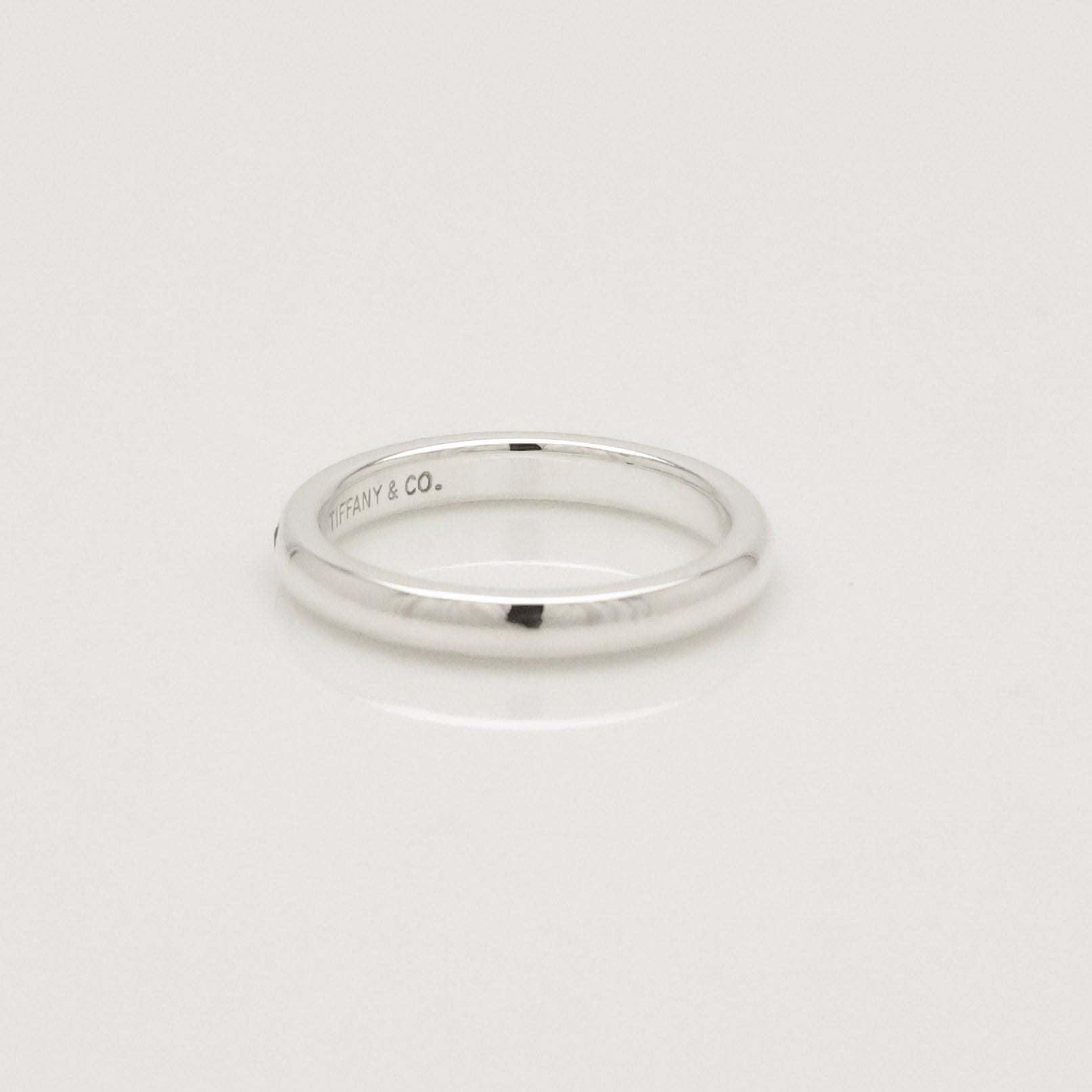Tiffany & Co. Ruby Stacking Band Ring Sterling Silver 925