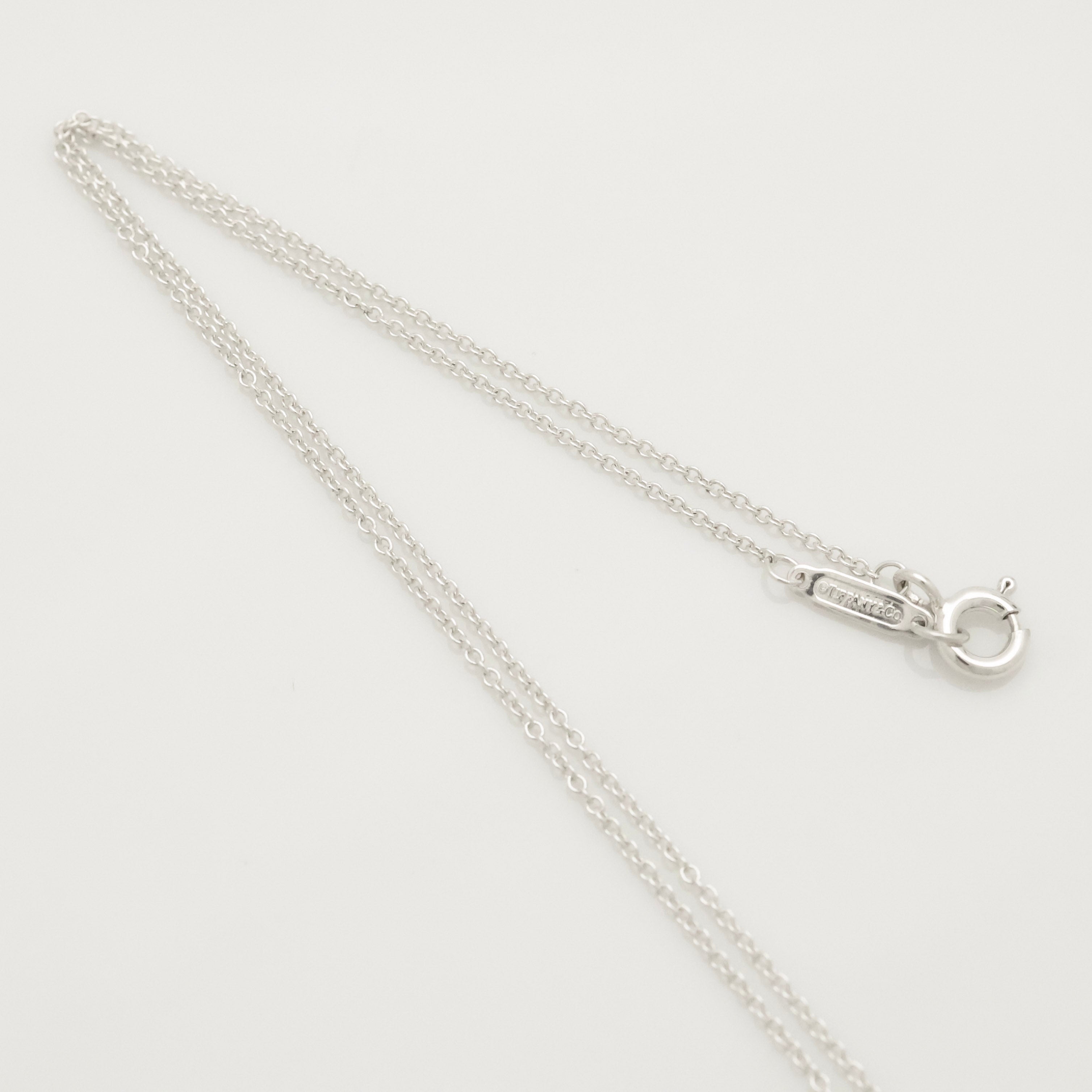 TIFFANY&Co. 1837 ナロー バー ネックレス AG925