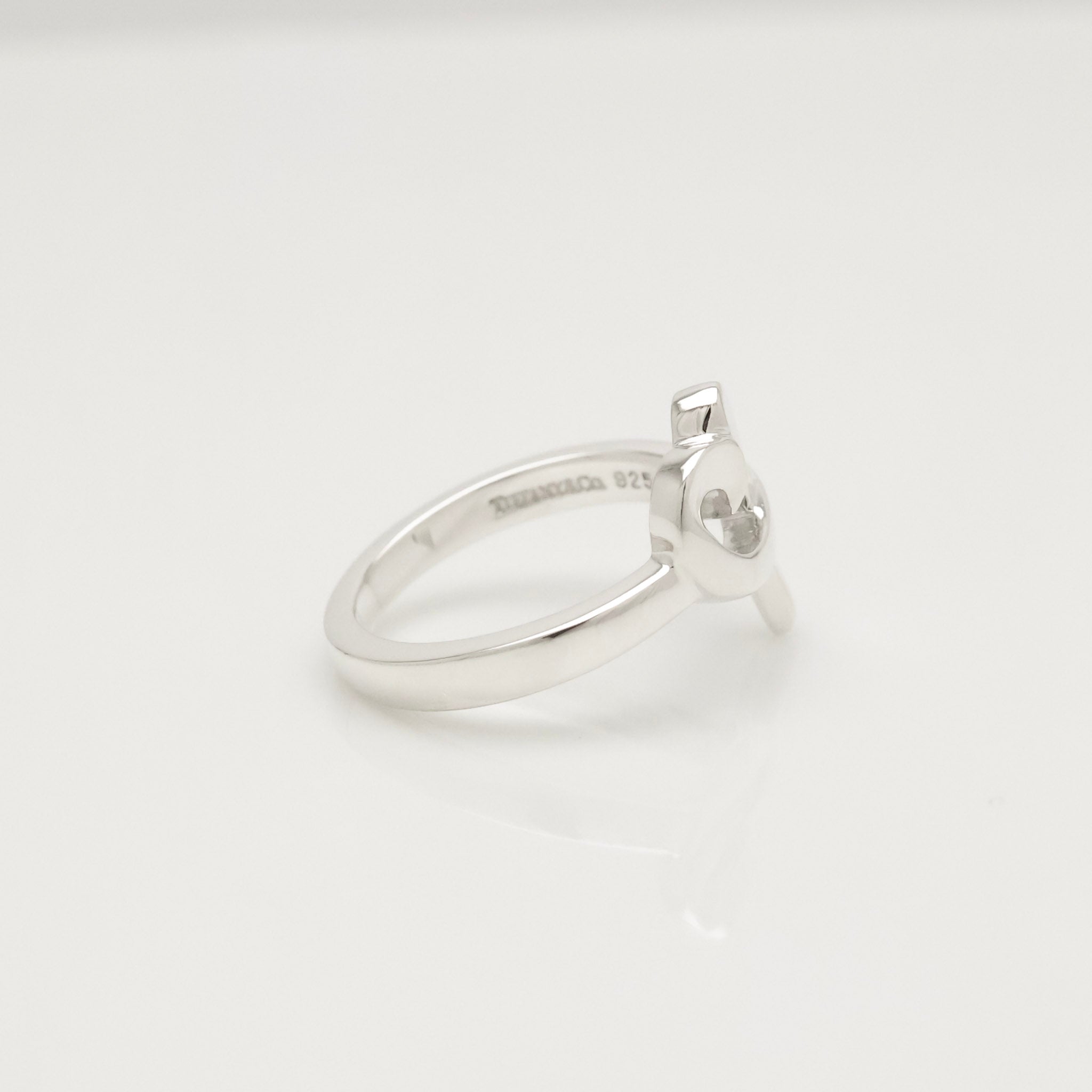  Tiffany & Co. Picasso Loving Heart Ring  Sterling Silver 925