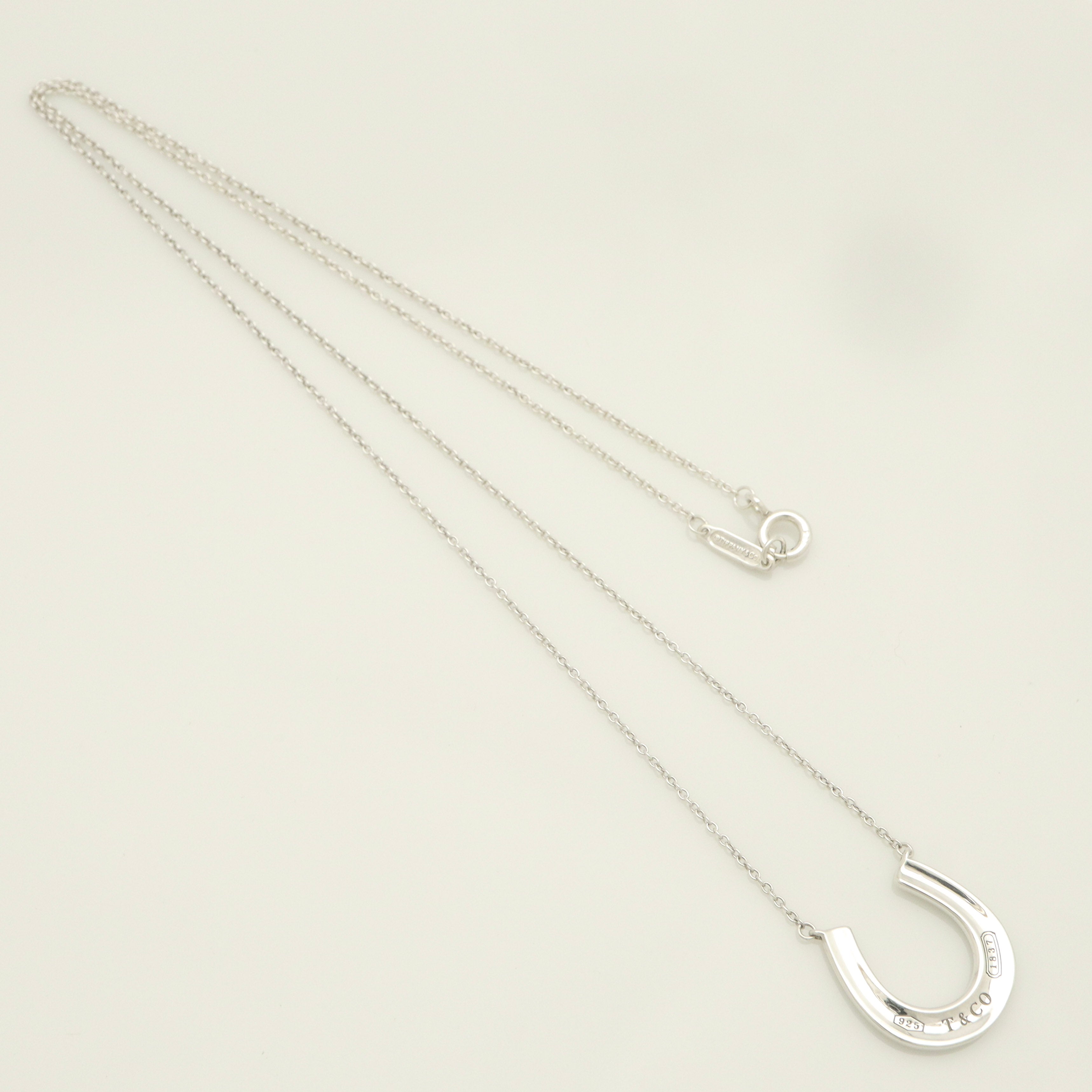 TIFFANY&Co. 1837  馬蹄 ホースシュー ペンダント ネックレス AG925