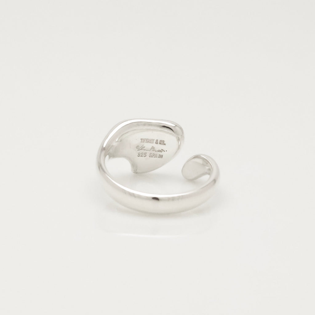 Tiffany & Co. Peretti Full Heart Ring  Sterling Silver 925