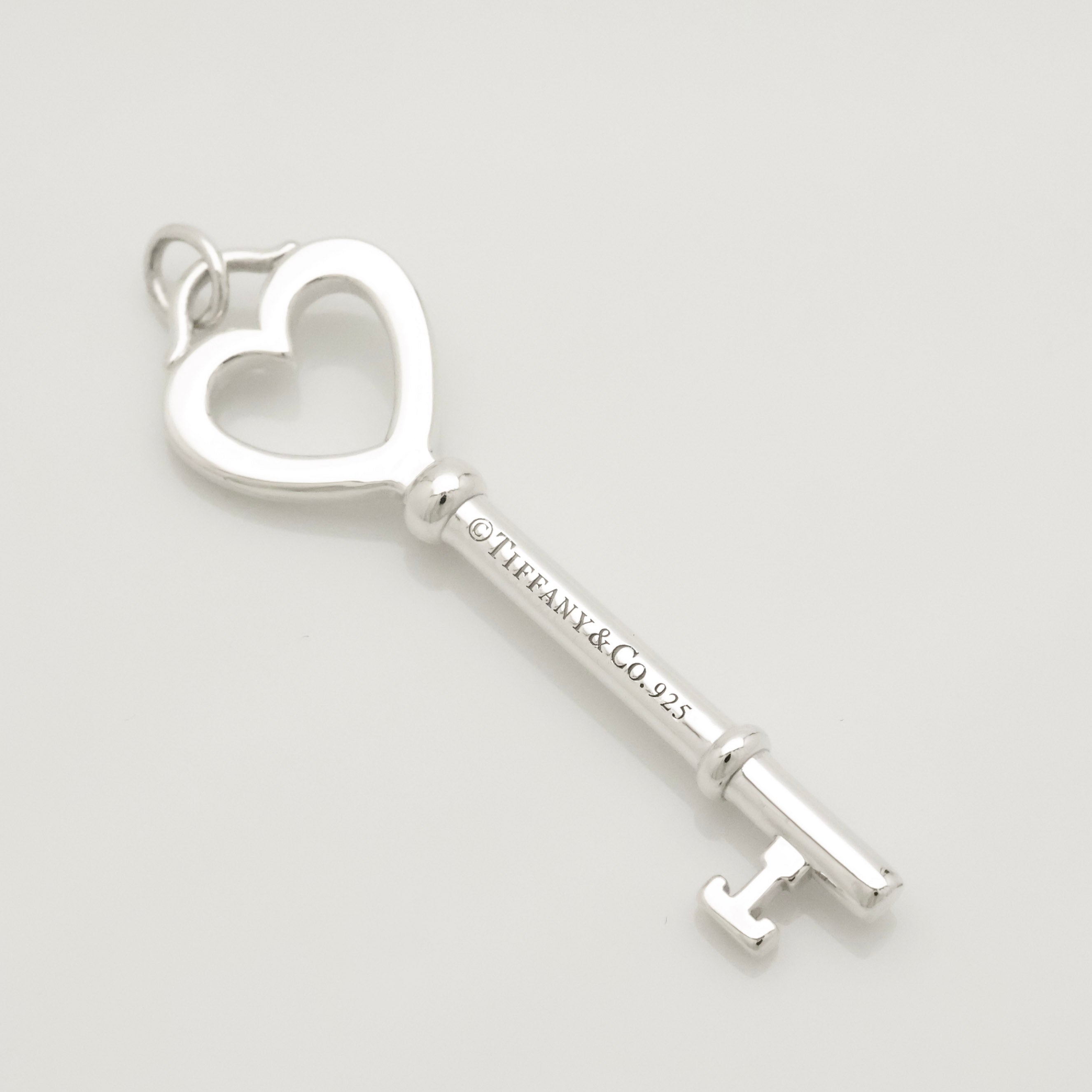 TIFFANY&Co. ラージ ハート キー チャーム AG925