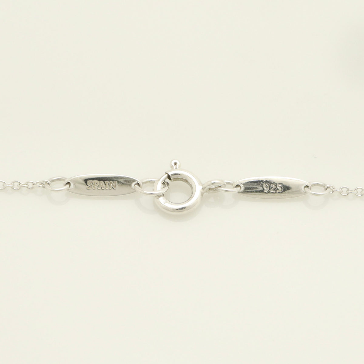 Tiffany & Co. Small Round Circle Disc Necklace Pendant Sterling Silver 925