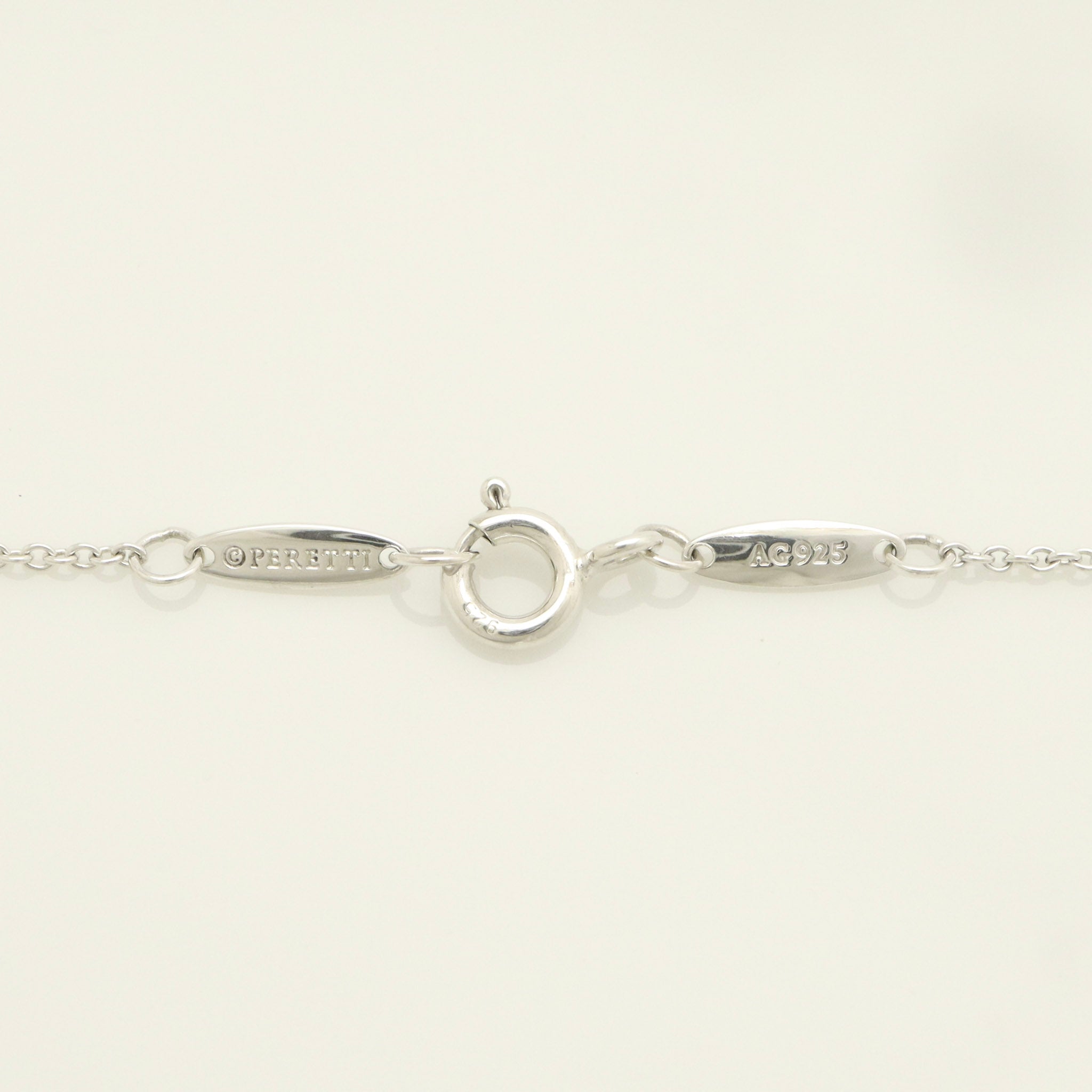 TIFFANY&Co.  ティアドロップ エルサペレッティ ネックレス AG925
