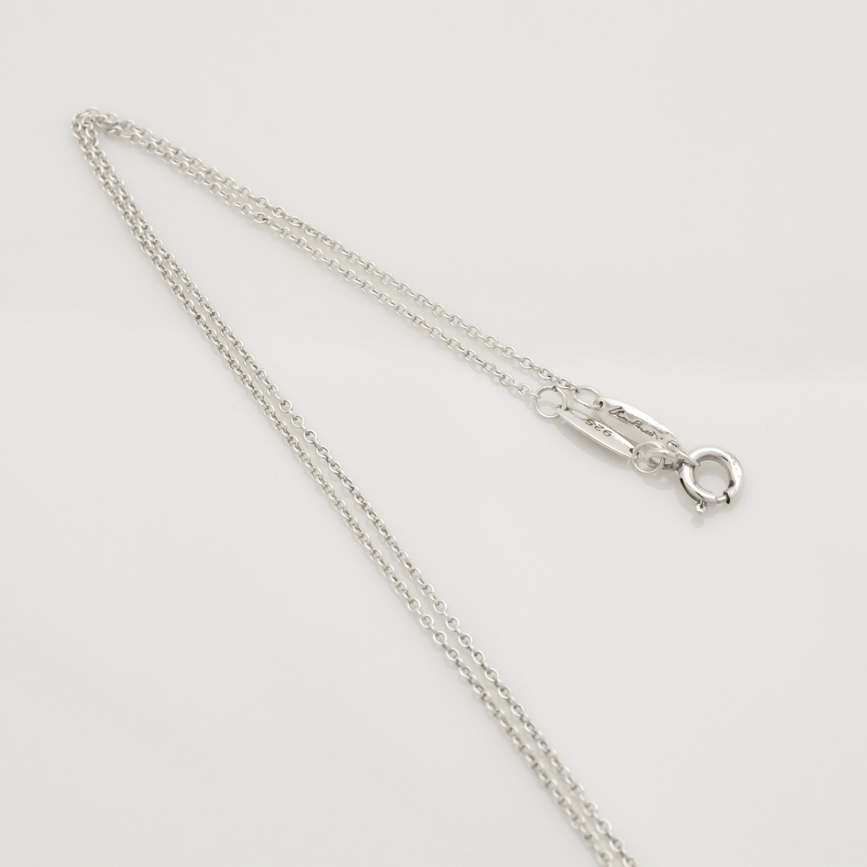 TIFFANY&Co. エターナル サークル エルサペレッティ ネックレス  AG925