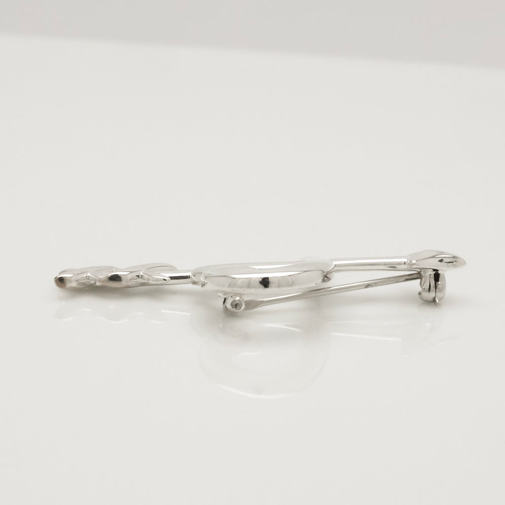 Tiffany & Co. Picasso Loving Heart Arrow Pin Brooch Sterling Silver 925
