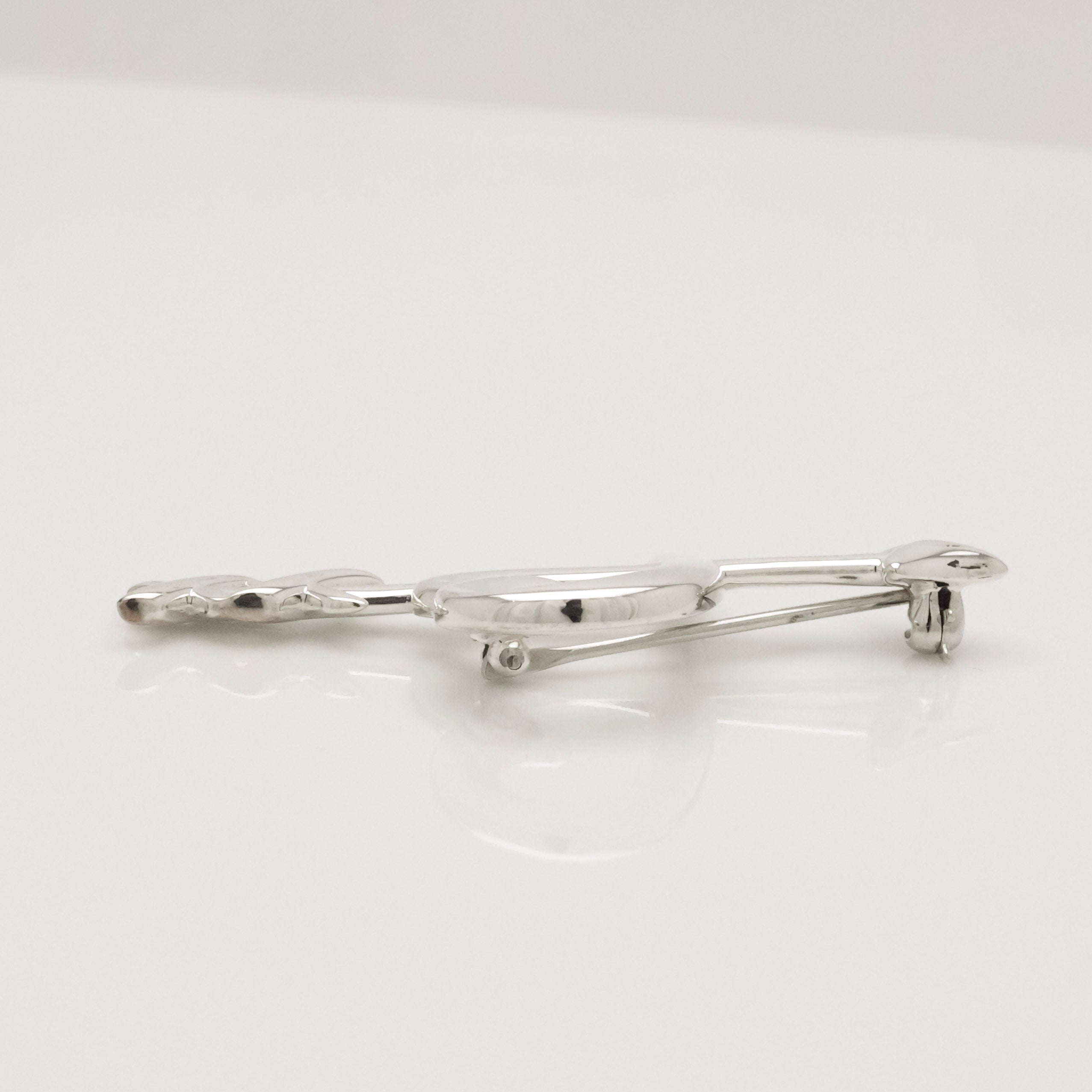Tiffany & Co. Picasso Loving Heart Arrow Pin Brooch Sterling Silver 925