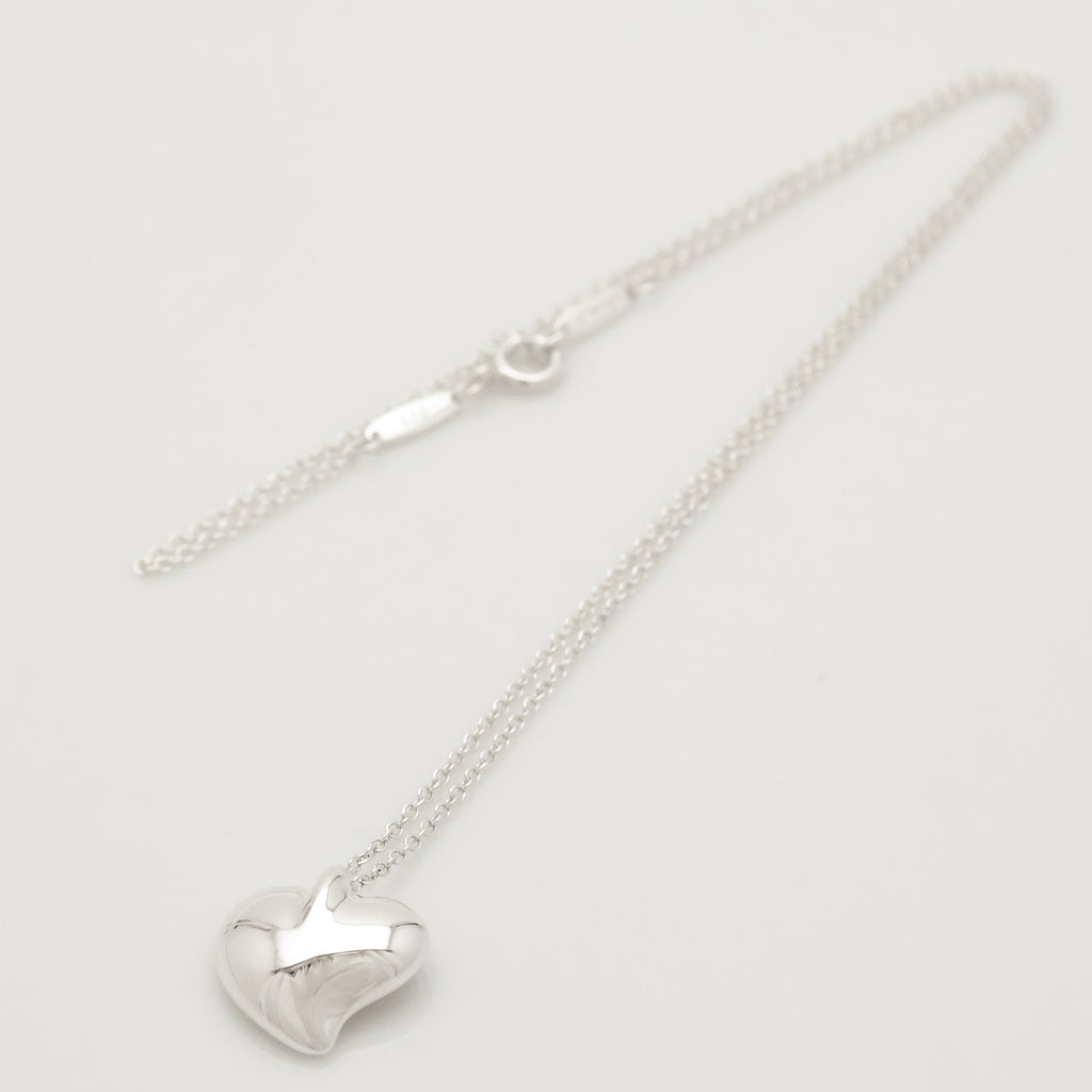 TIFFANY&Co. カーブド ハート エルサペレッティ ネックレス AG925