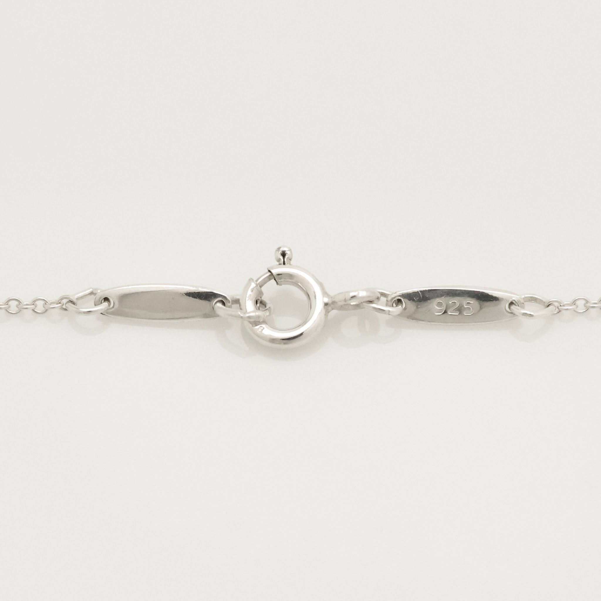 Tiffany & Co. Elsa Peretti Nugget Necklace Sterling Silver 925 